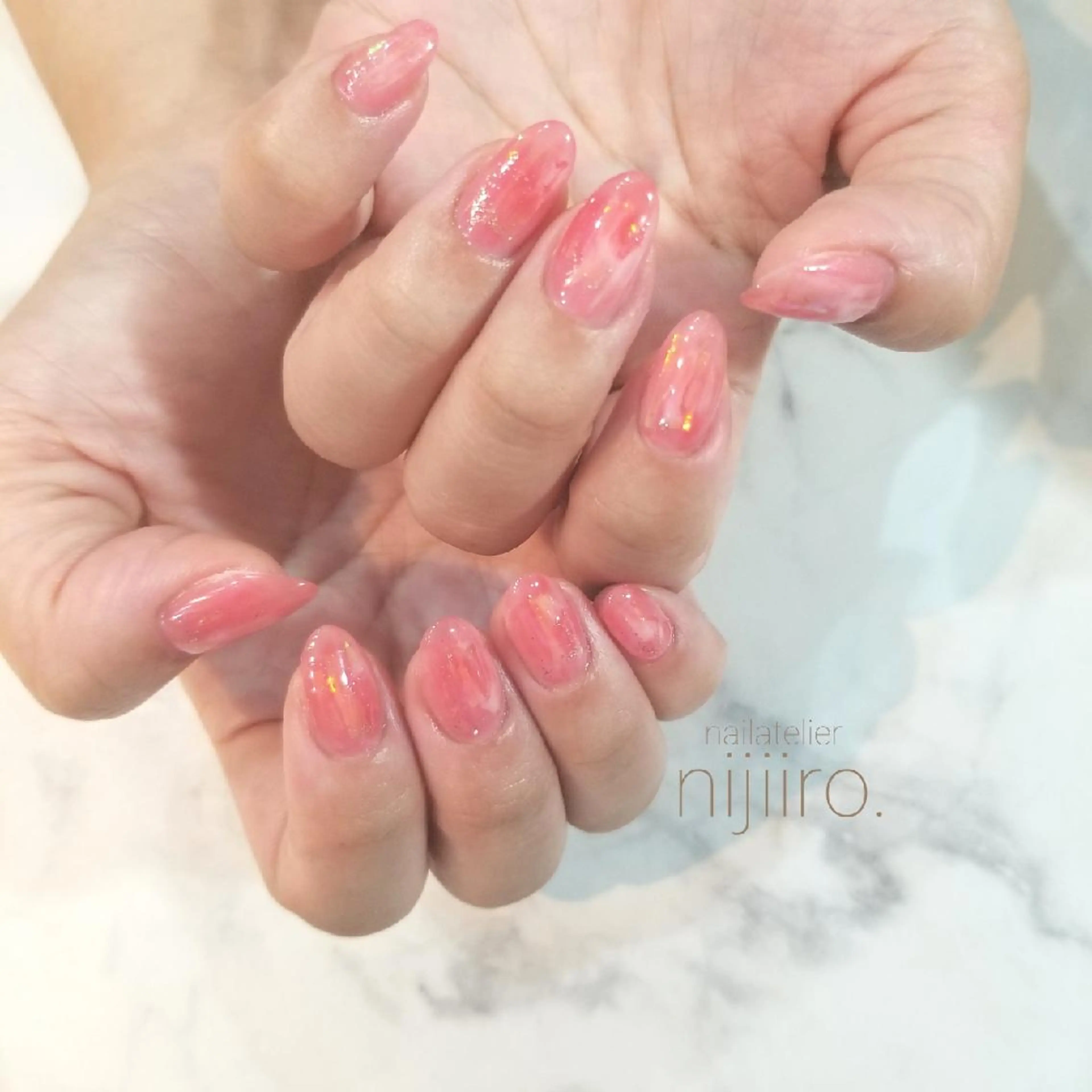 ネイル ハンドネイル nijiiro🌈 サトウのネイルデザイン