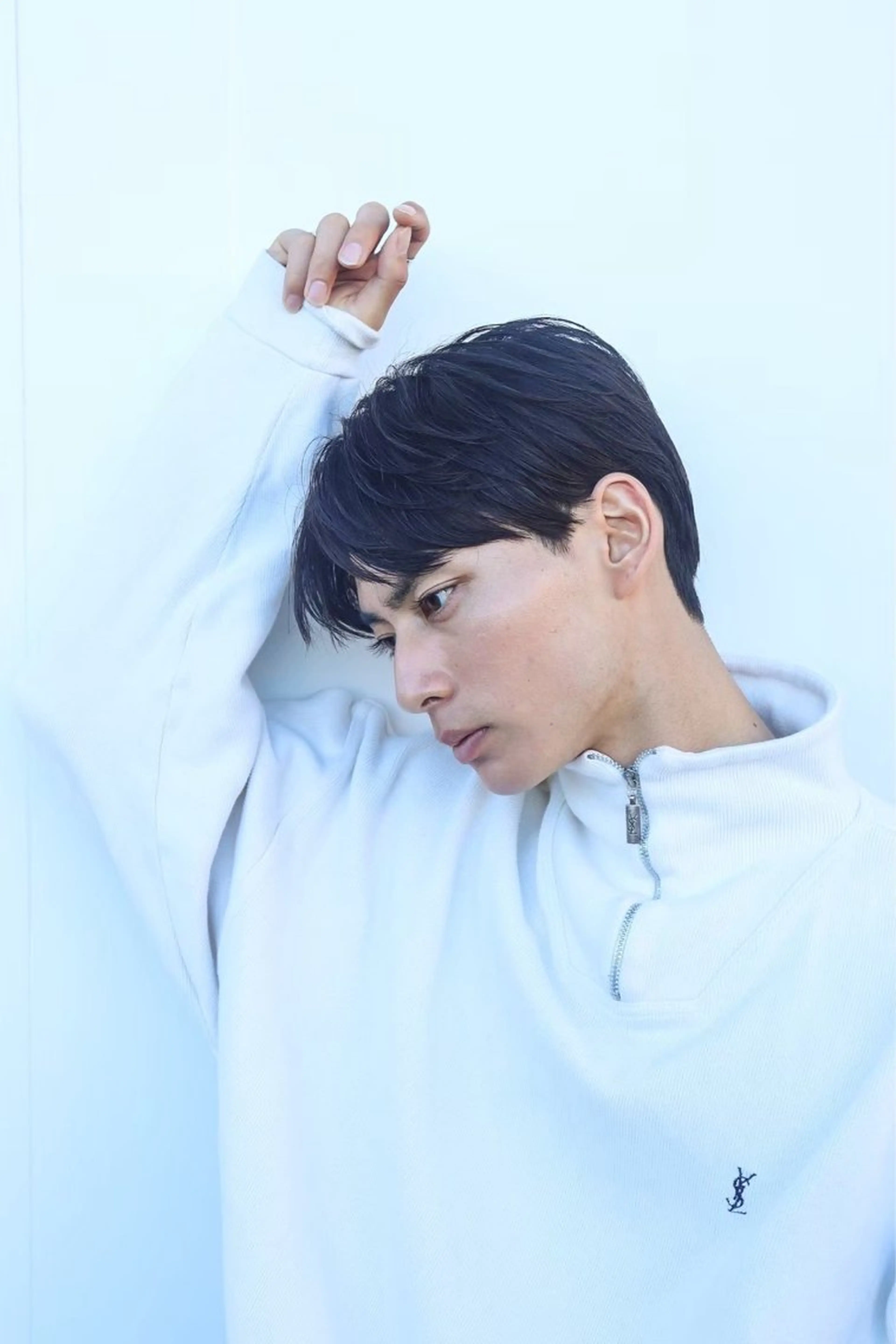 メンズ シャドウパーマ/ 波巻きパーマ/三鷹のヘアスタイル