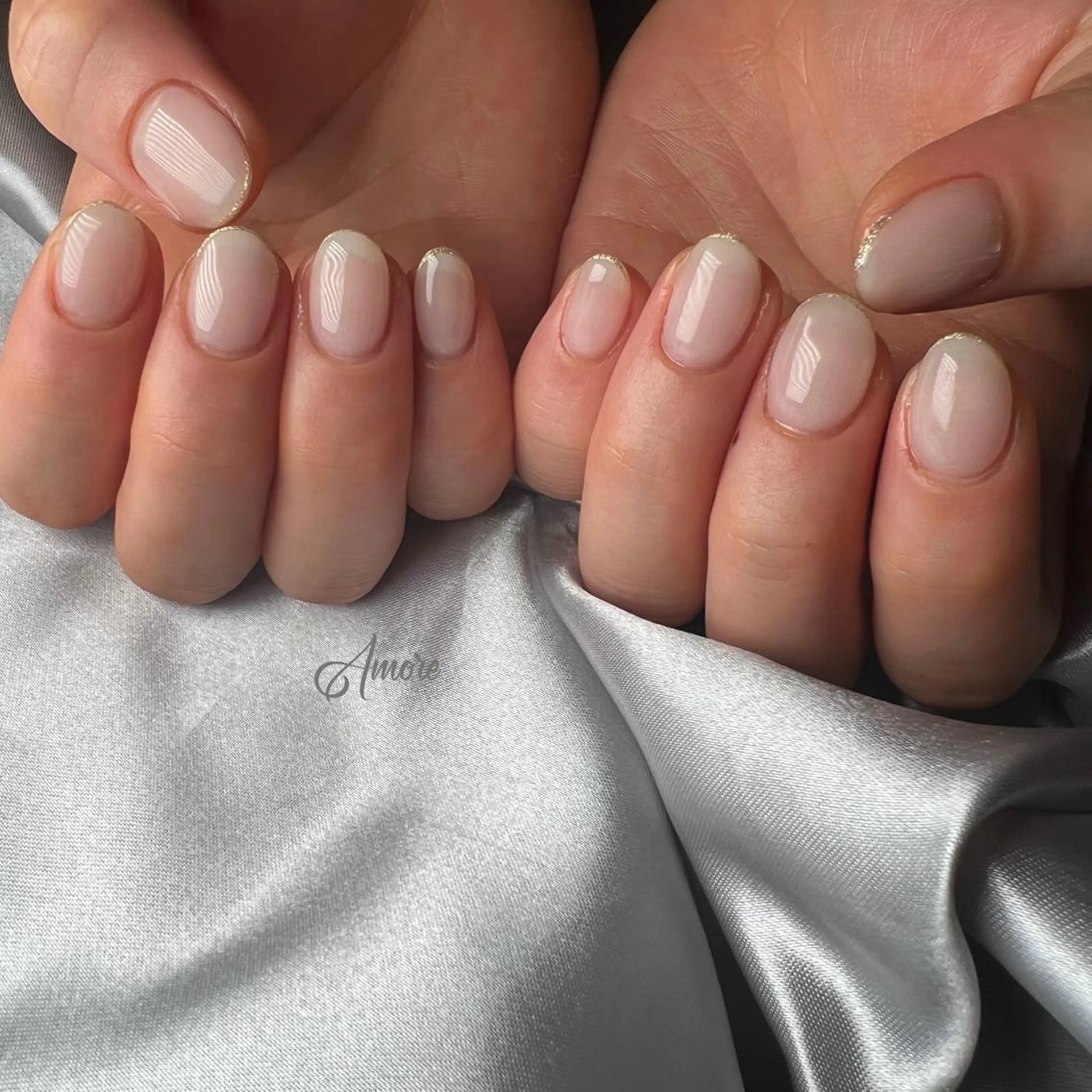 ネイル ジェルネイル ミラーネイル オフィスネイル パラジェル You kyehwaのネイルデザイン