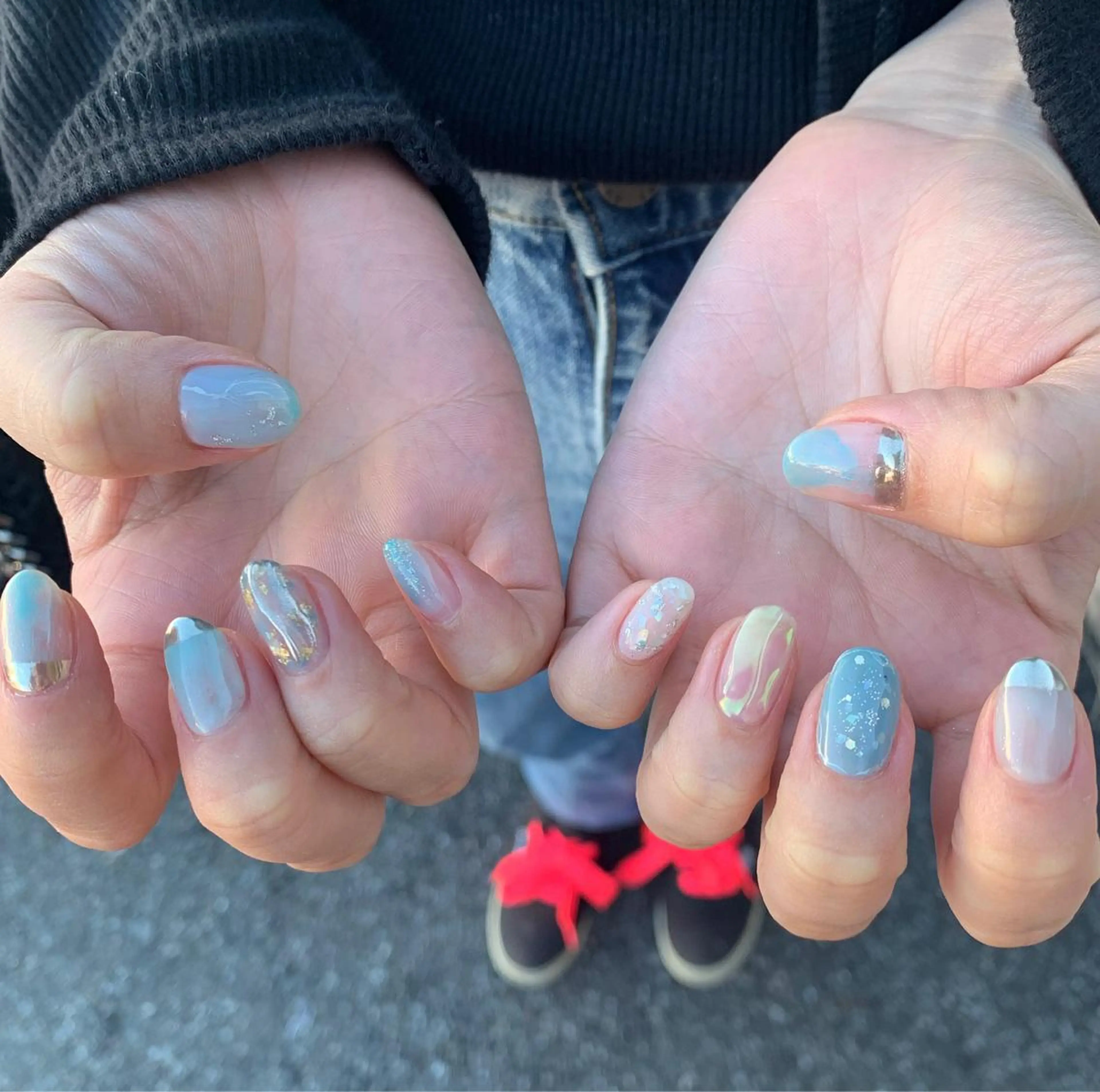 ネイル ハンドネイル 佐藤 穂乃香のネイルデザイン