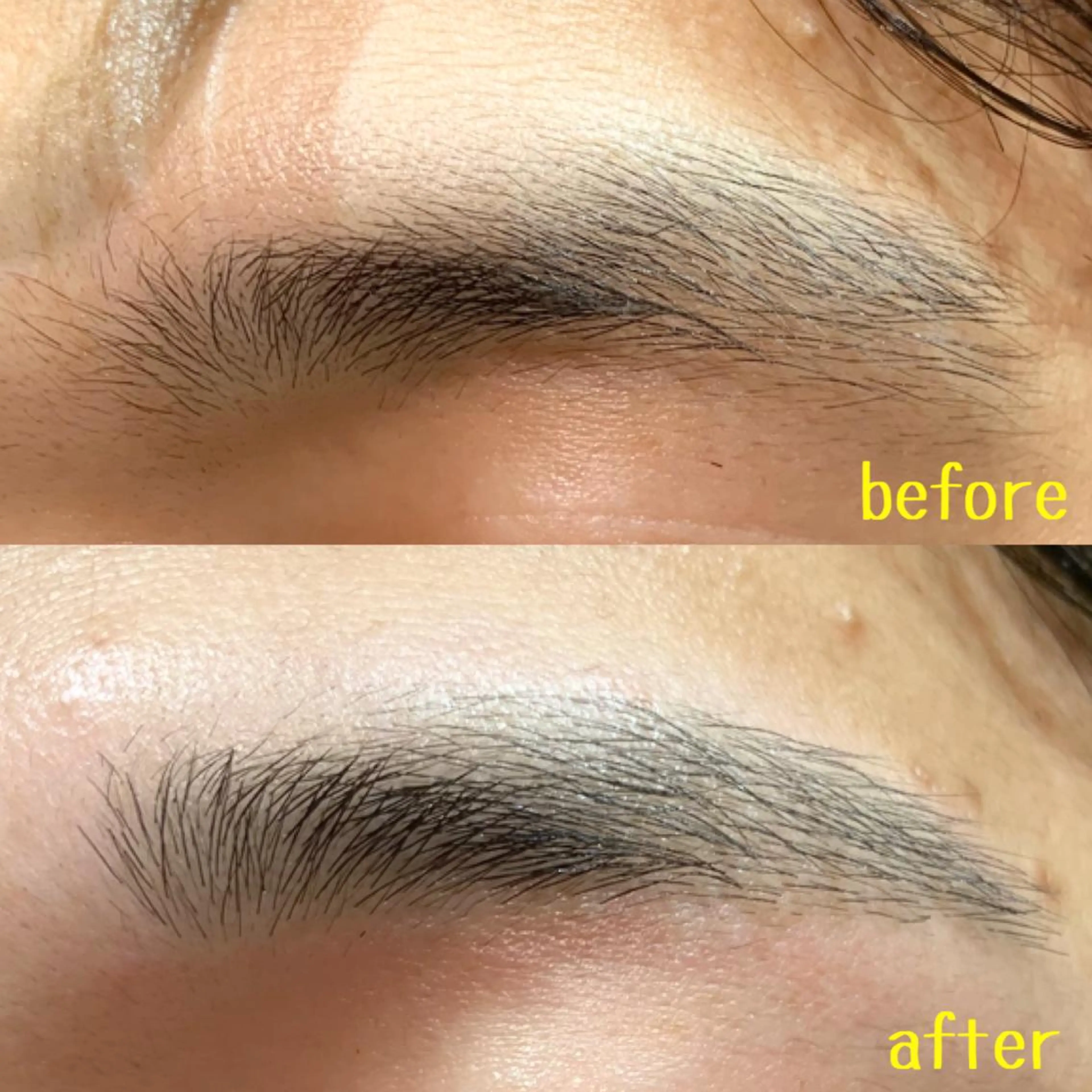 メンズ アイブロウ litva 鏡ほのかの眉毛・アイブロウイメージ