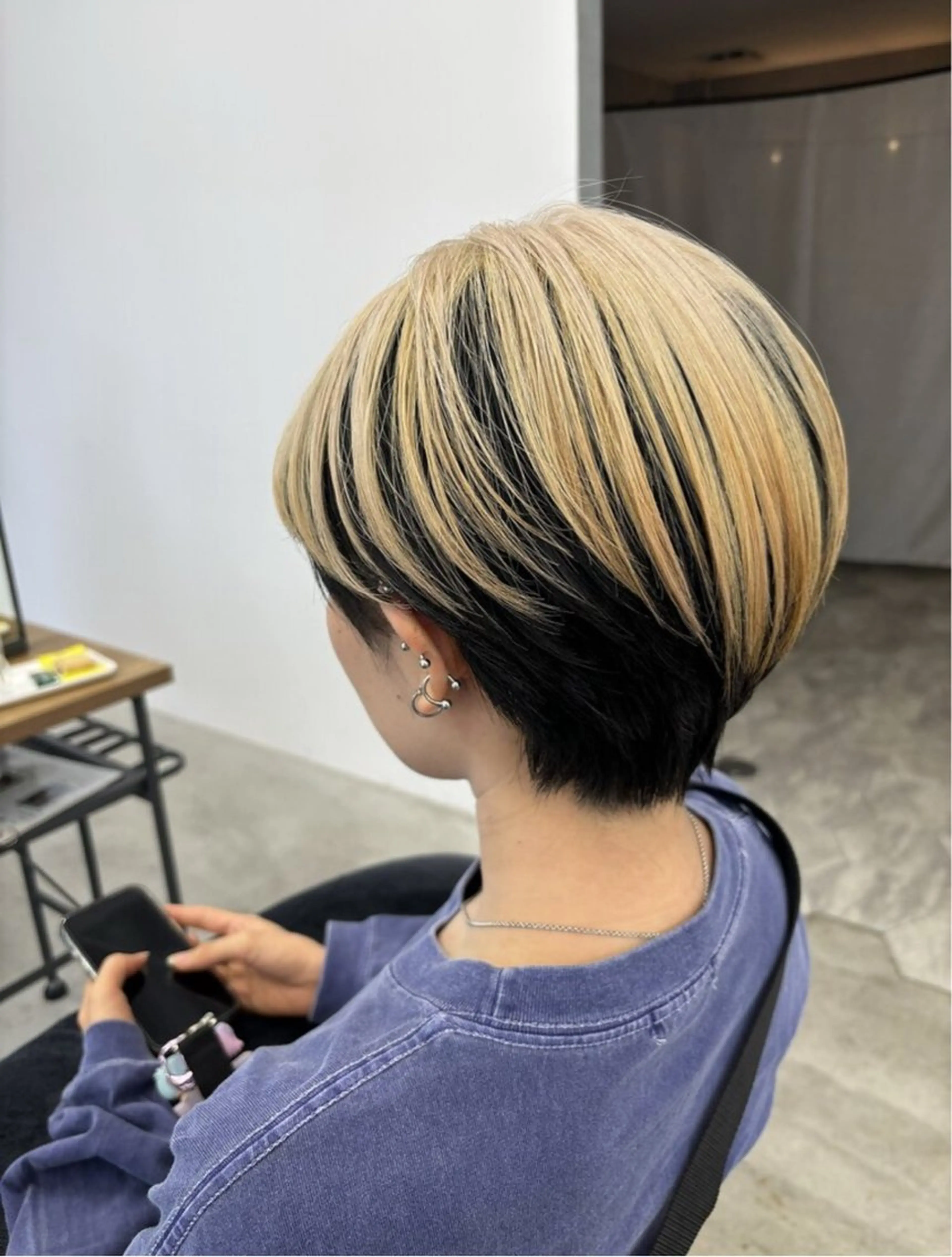 インナー・アンブレラカラー☂️🫧の写真