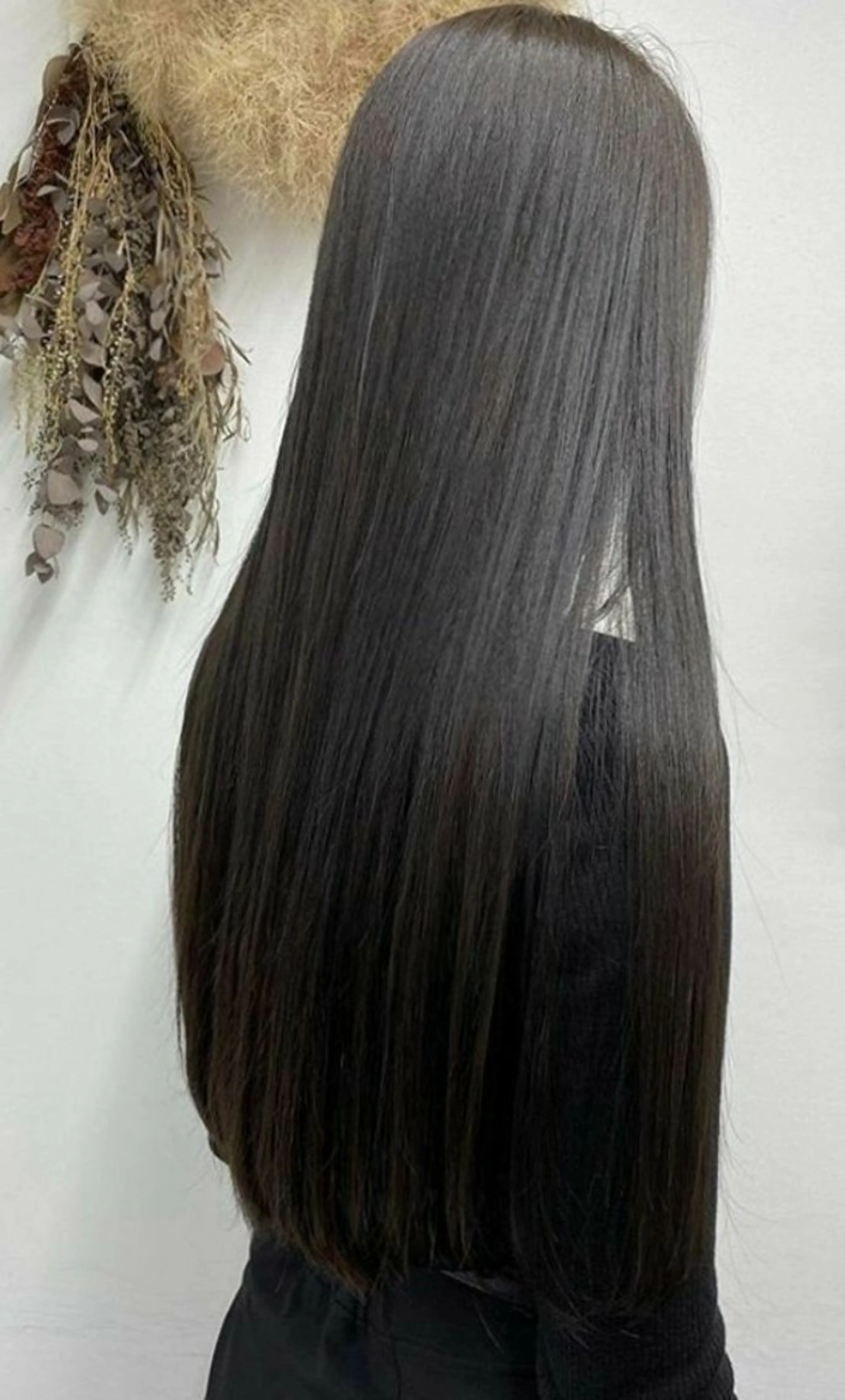 ロング 縮毛矯正 トリートメント シールエクステ×美髪 改善/ヨシモトカンジのヘアスタイル