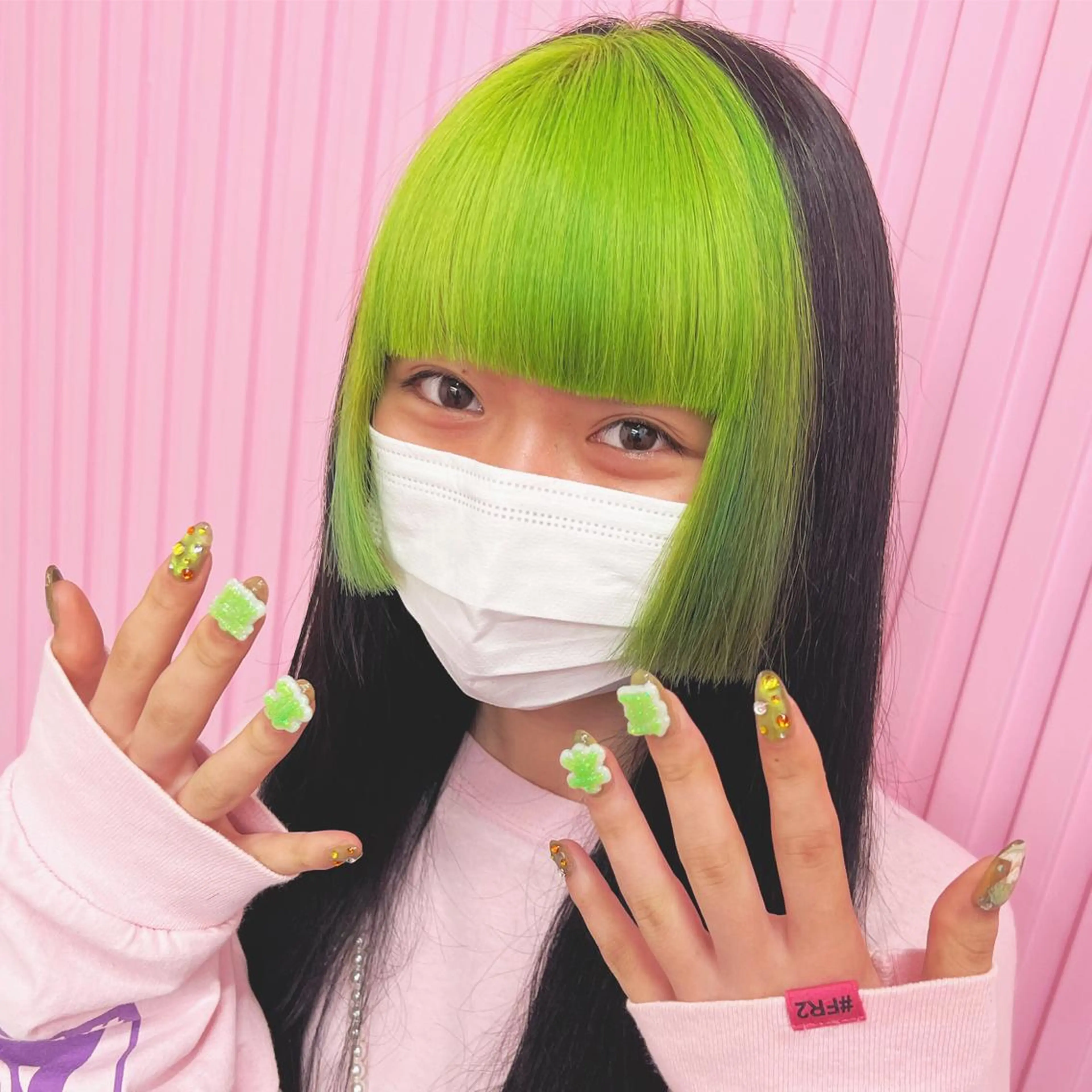 ロング カラー ELU.☁️ ARIのヘアスタイル