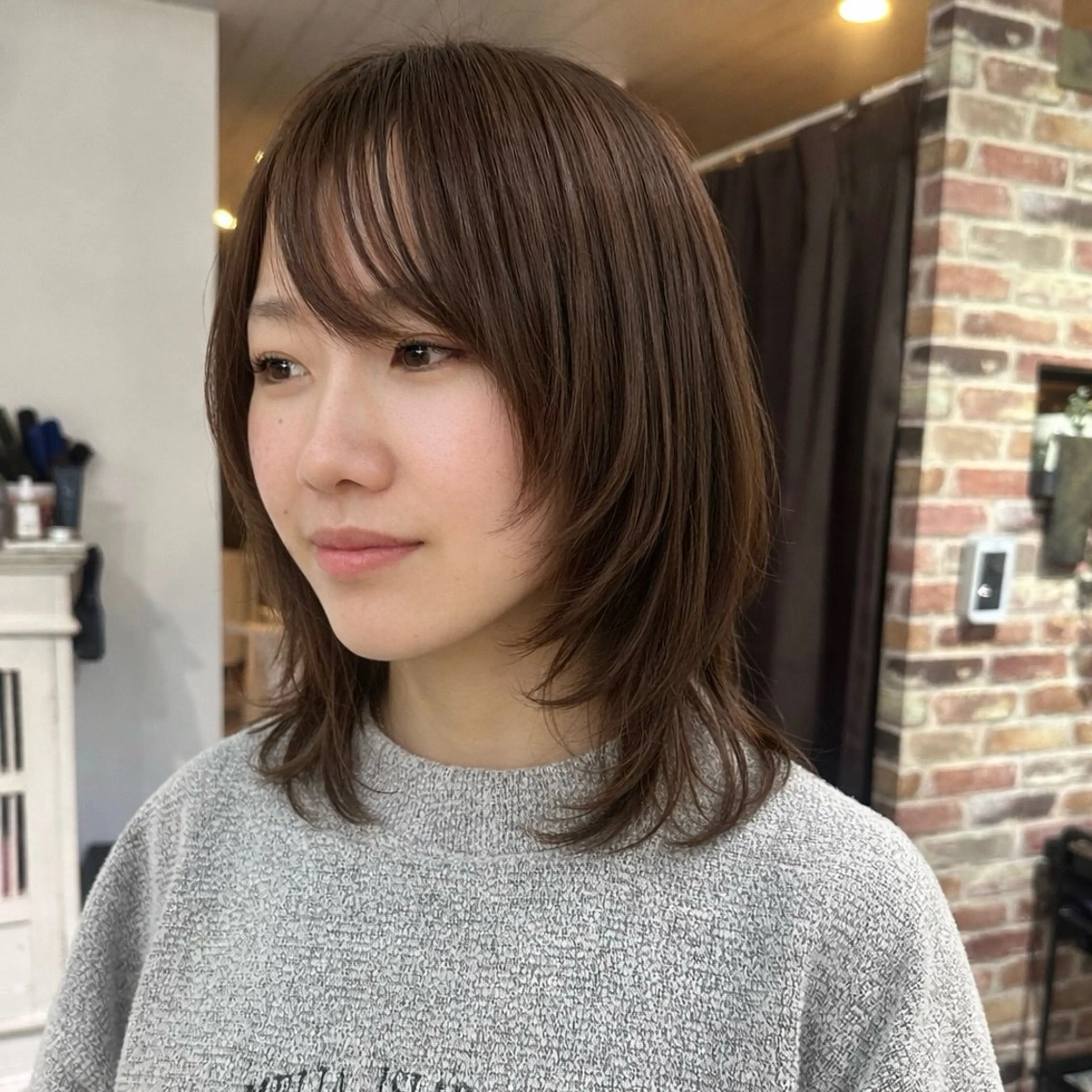 ‪【人気No.2クーポン💝】似合わせレイヤーカット+イルミナカラー＋髪質補修ケアの写真