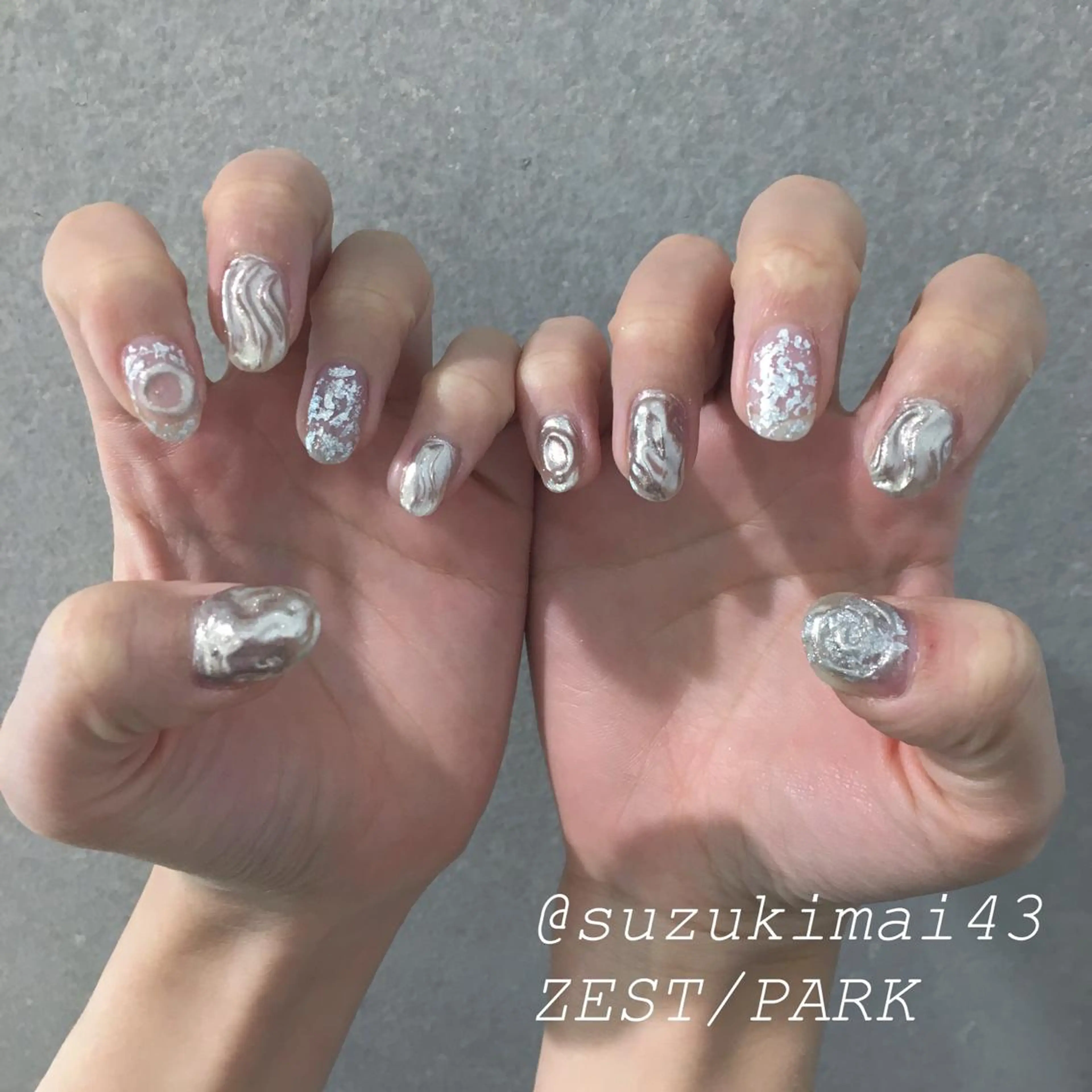 ネイル 【似合わせ提案】鈴木 舞のネイルデザイン