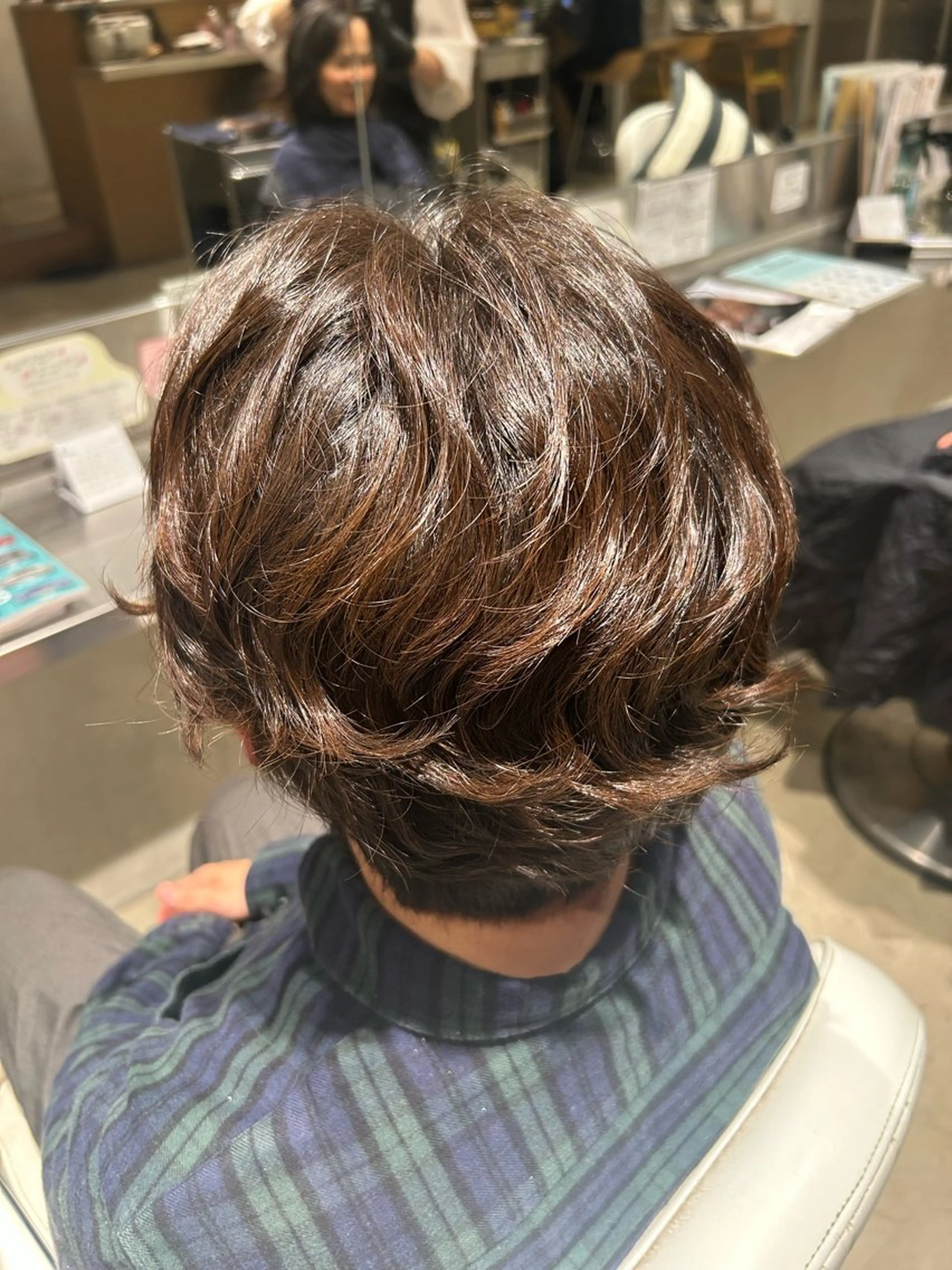 パーマ はらだ かなうのヘアスタイル