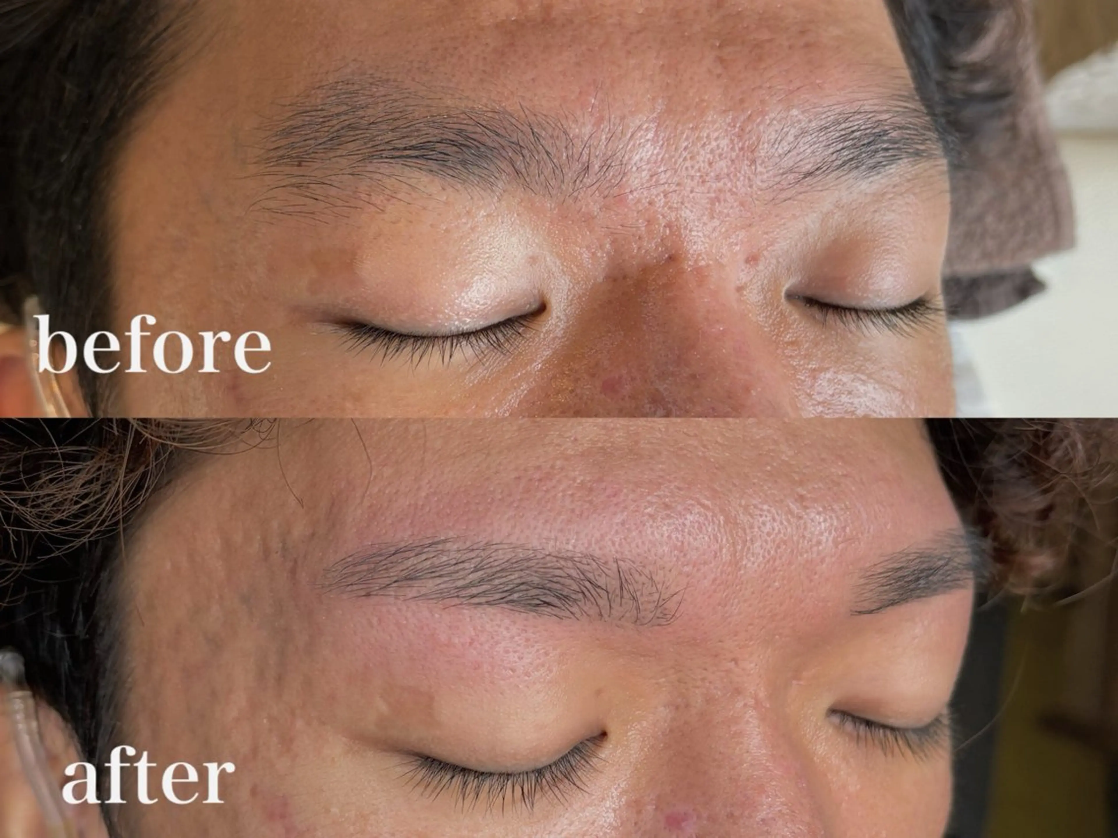 メンズ アイブロウ 眉毛ワックス脱毛 ワックス脱毛 眉カット その他(アイブロウ) りずむヘアデザイン所属・Rhythm / RYOMAの眉毛・アイブロウイメージ