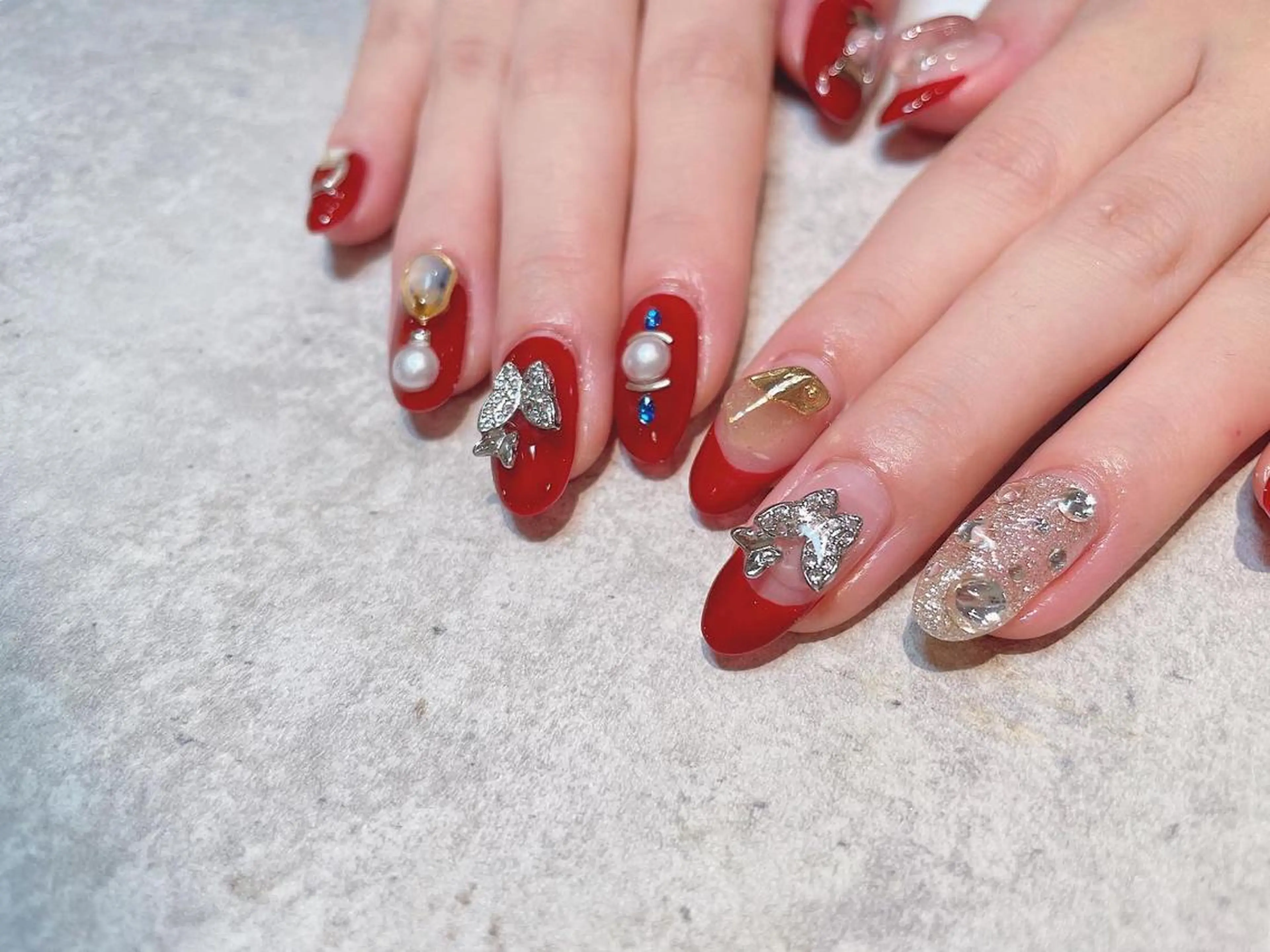 ネイル ハンドネイル LUKE所属・もとまつ さちこのネイルデザイン