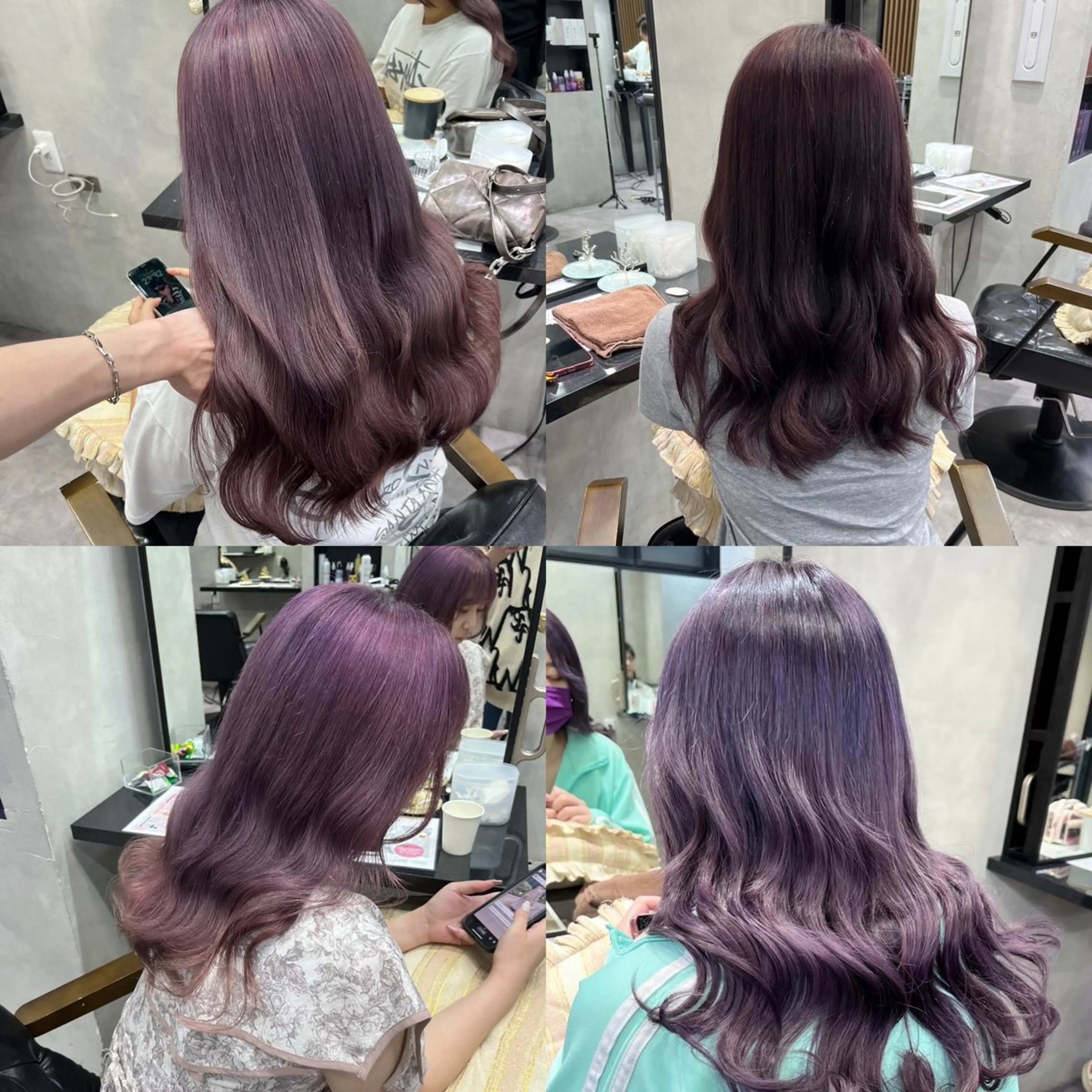 セミロング 濱川響太レディース カットモデルのヘアスタイル