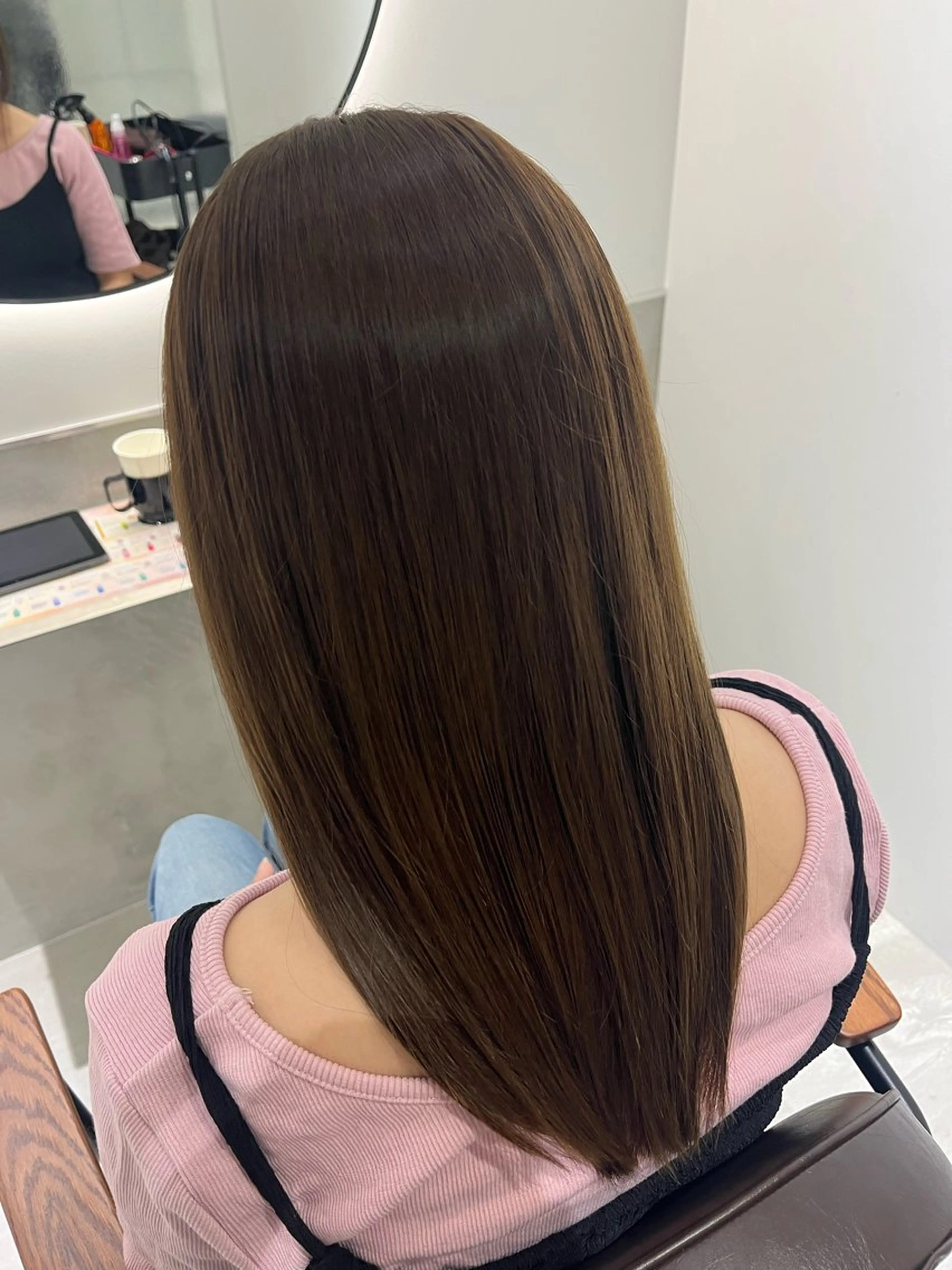 髪質改善/レイヤー× 縮毛矯正🤍maiのヘアスタイル