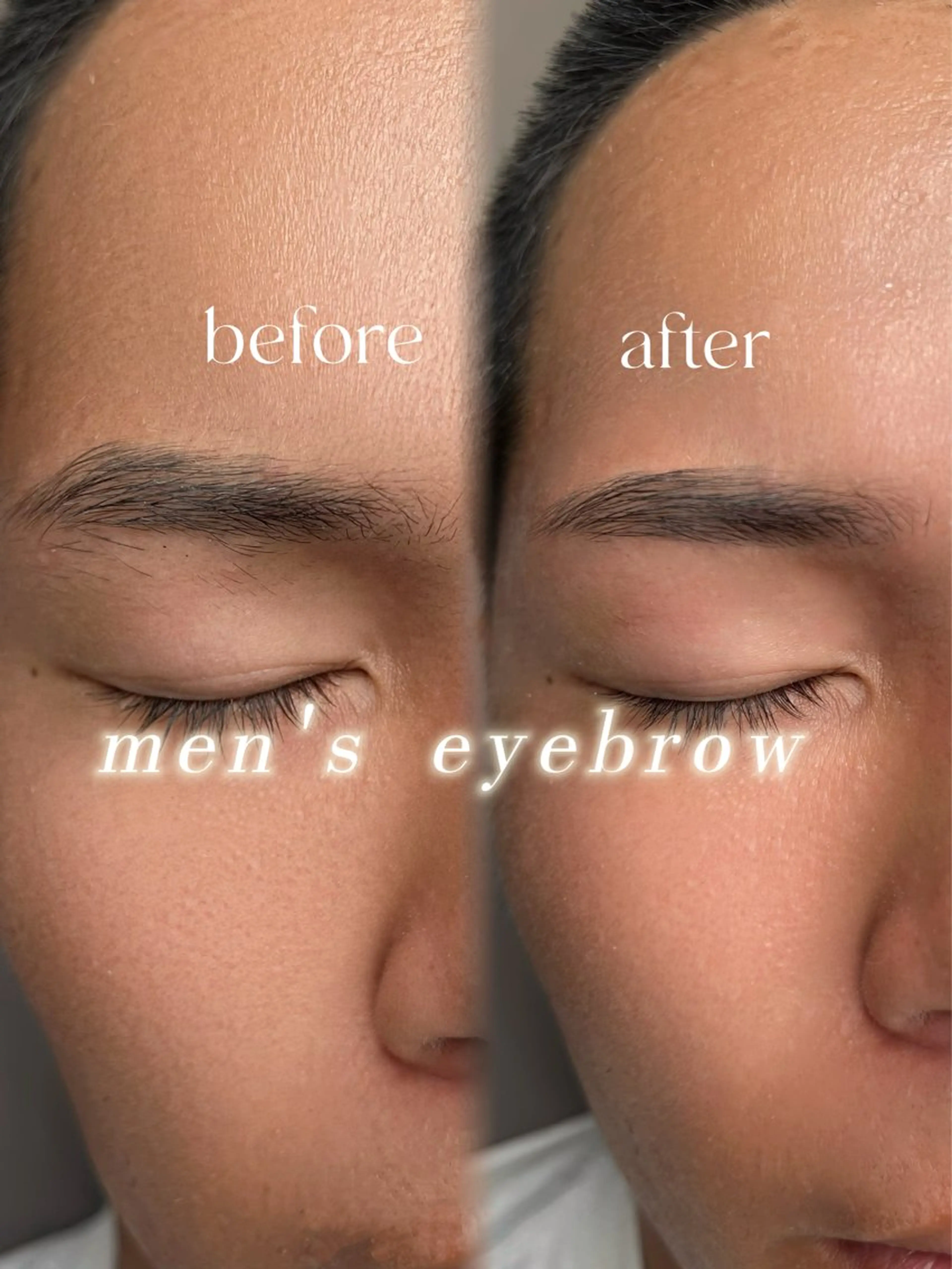 アイブロウ メンズアイブロウ MIU♥梅田 ELMOeye茶屋町のマツエク・マツパデザイン