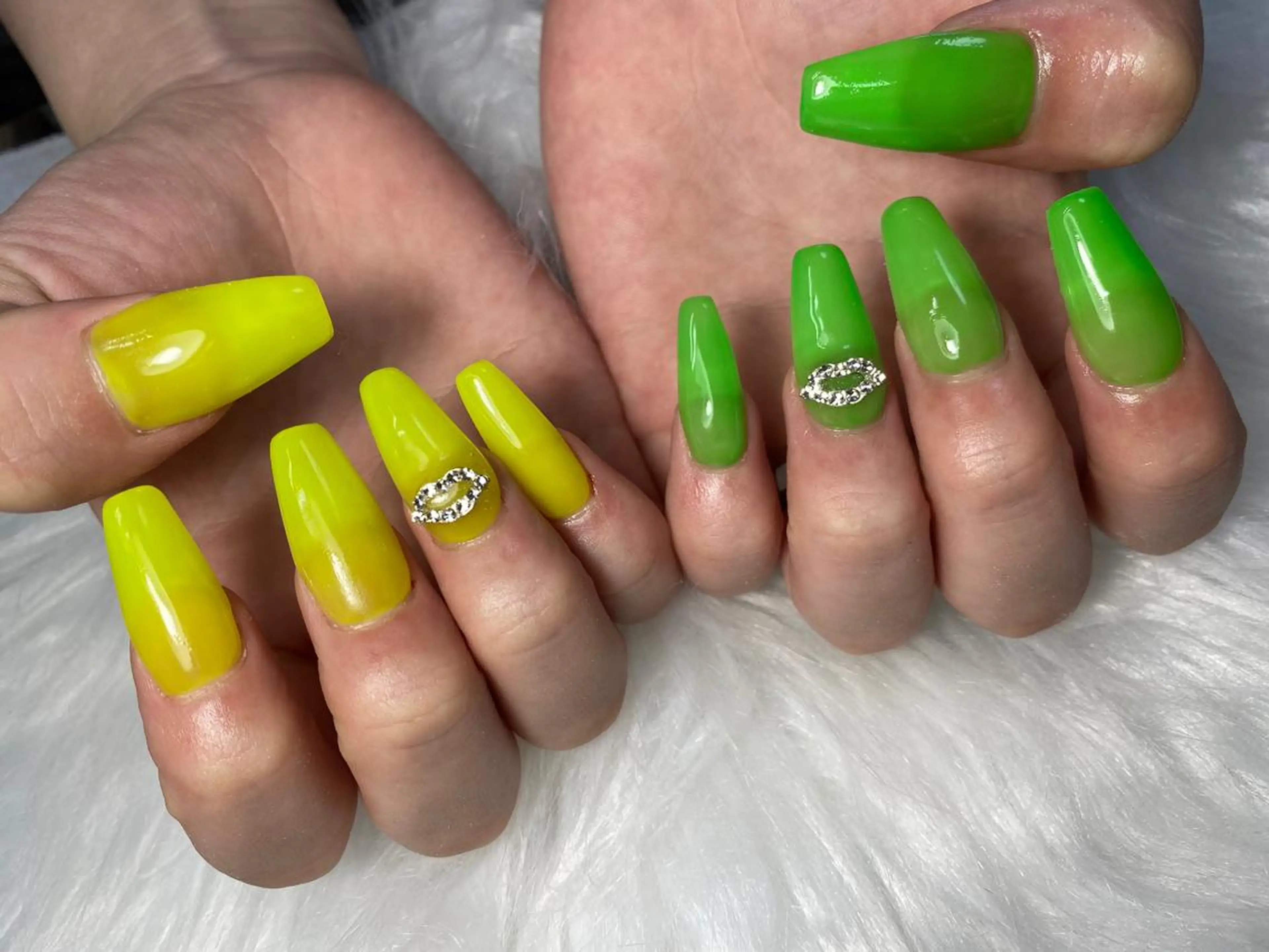 ネイル ハンドネイル Mana‪ ‪·͜· ❤︎‬のネイルデザイン