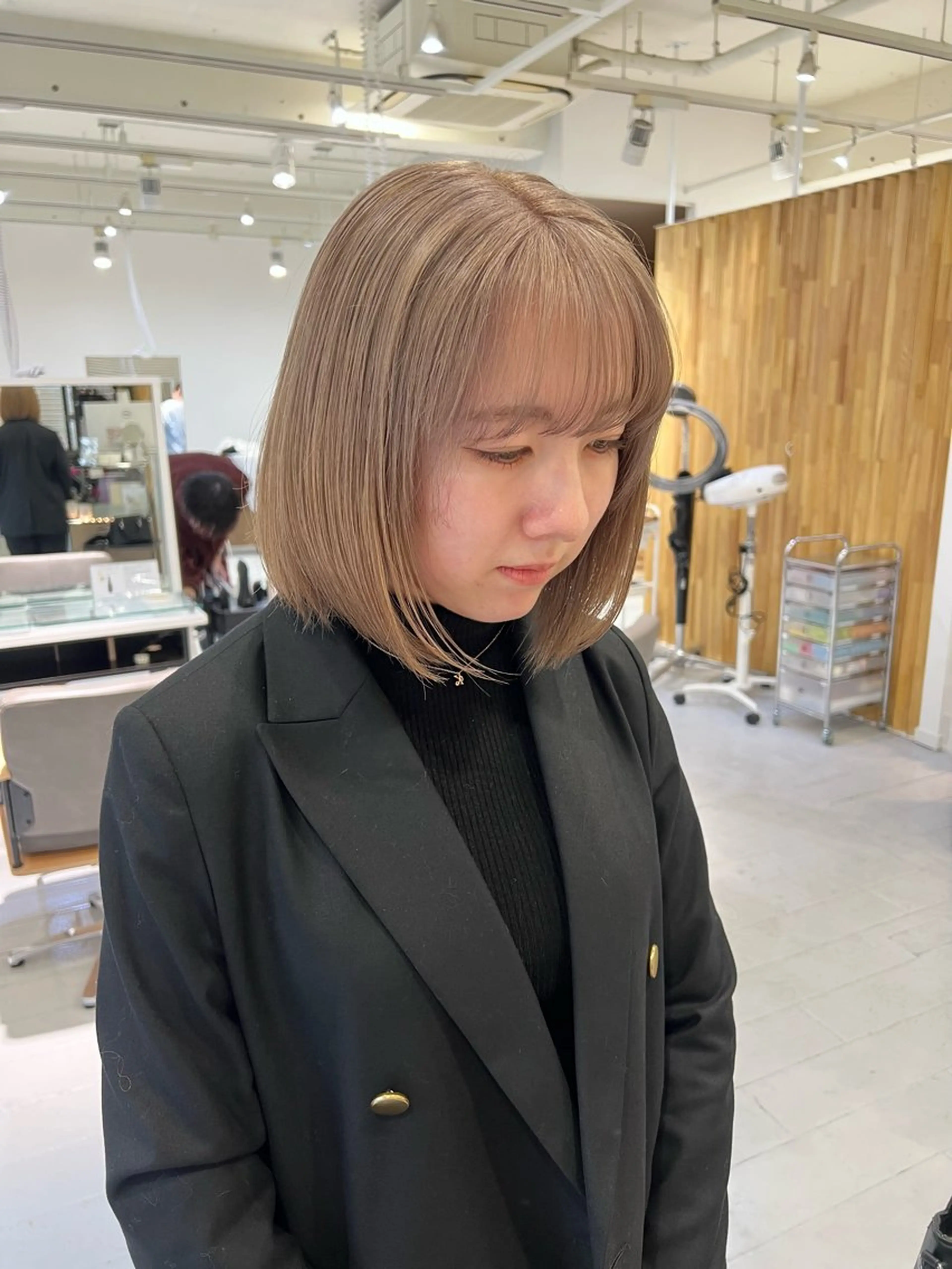 ショート 縮毛矯正 メンズパーマ モデル募集🎀ユウリのヘアスタイル