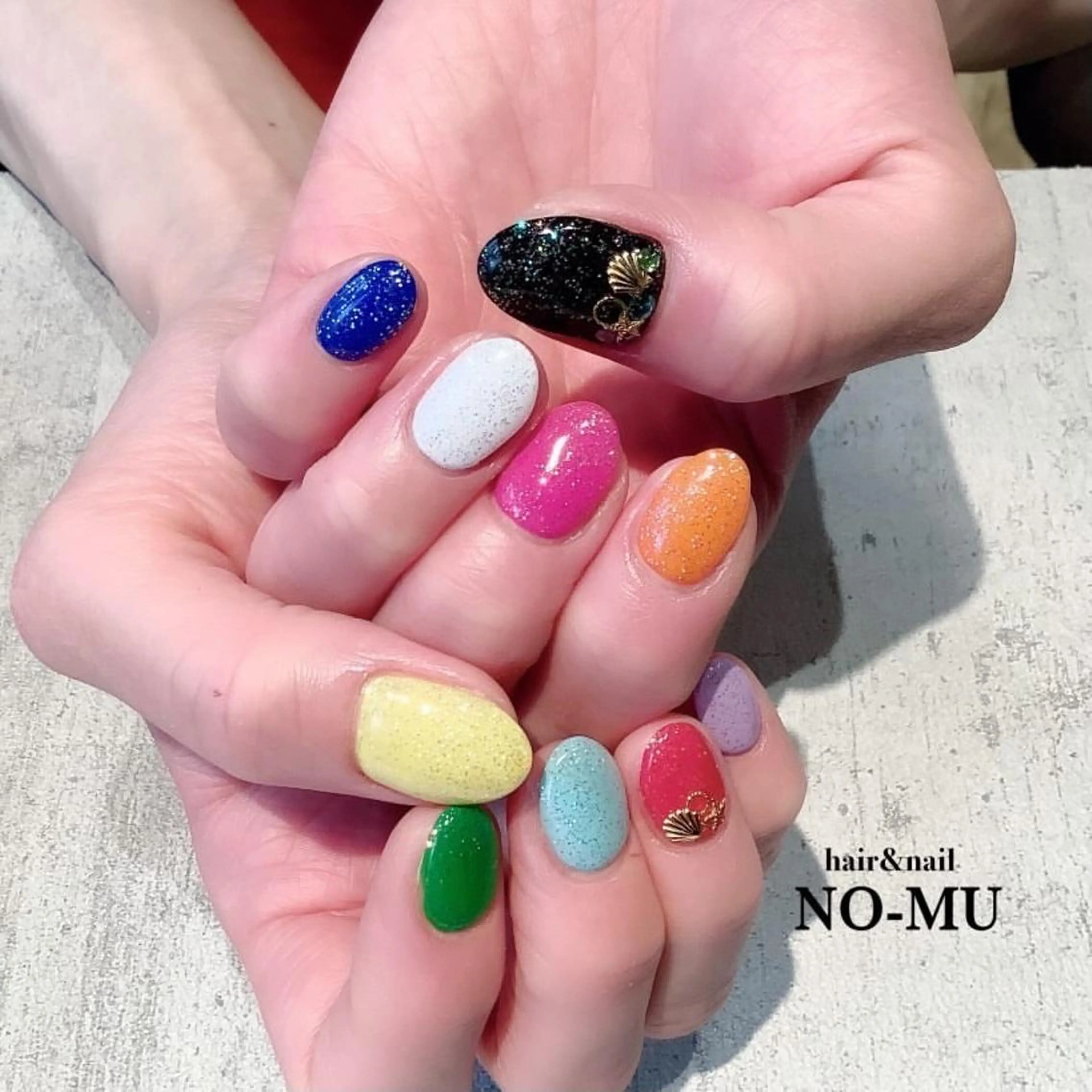 ネイル ハンドネイル hair＆nail NO-MU所属・hair＆nail NO-MUのネイルデザイン