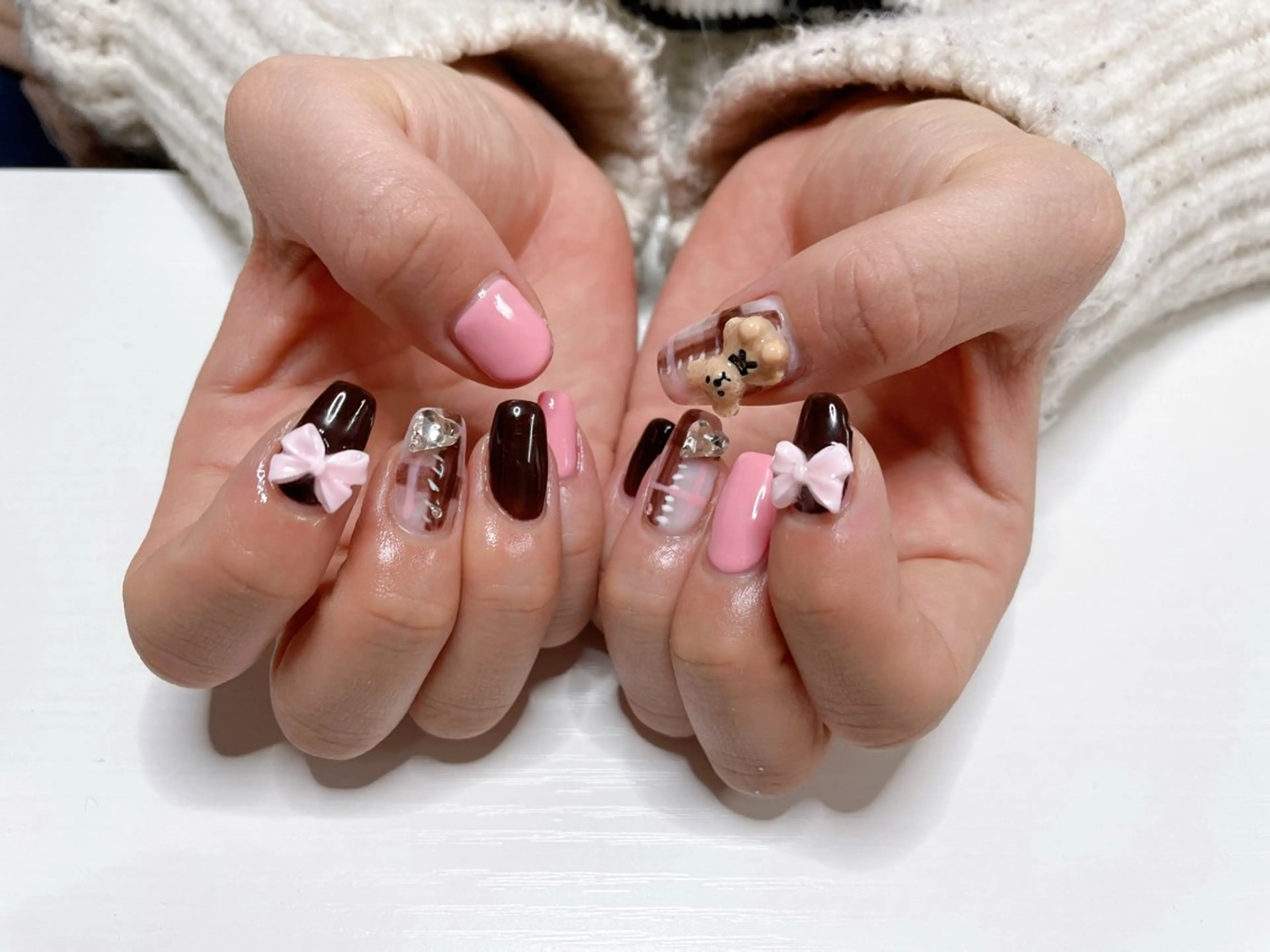 ネイル ハンドネイル COCO Lumi 🤍ayaのネイルデザイン