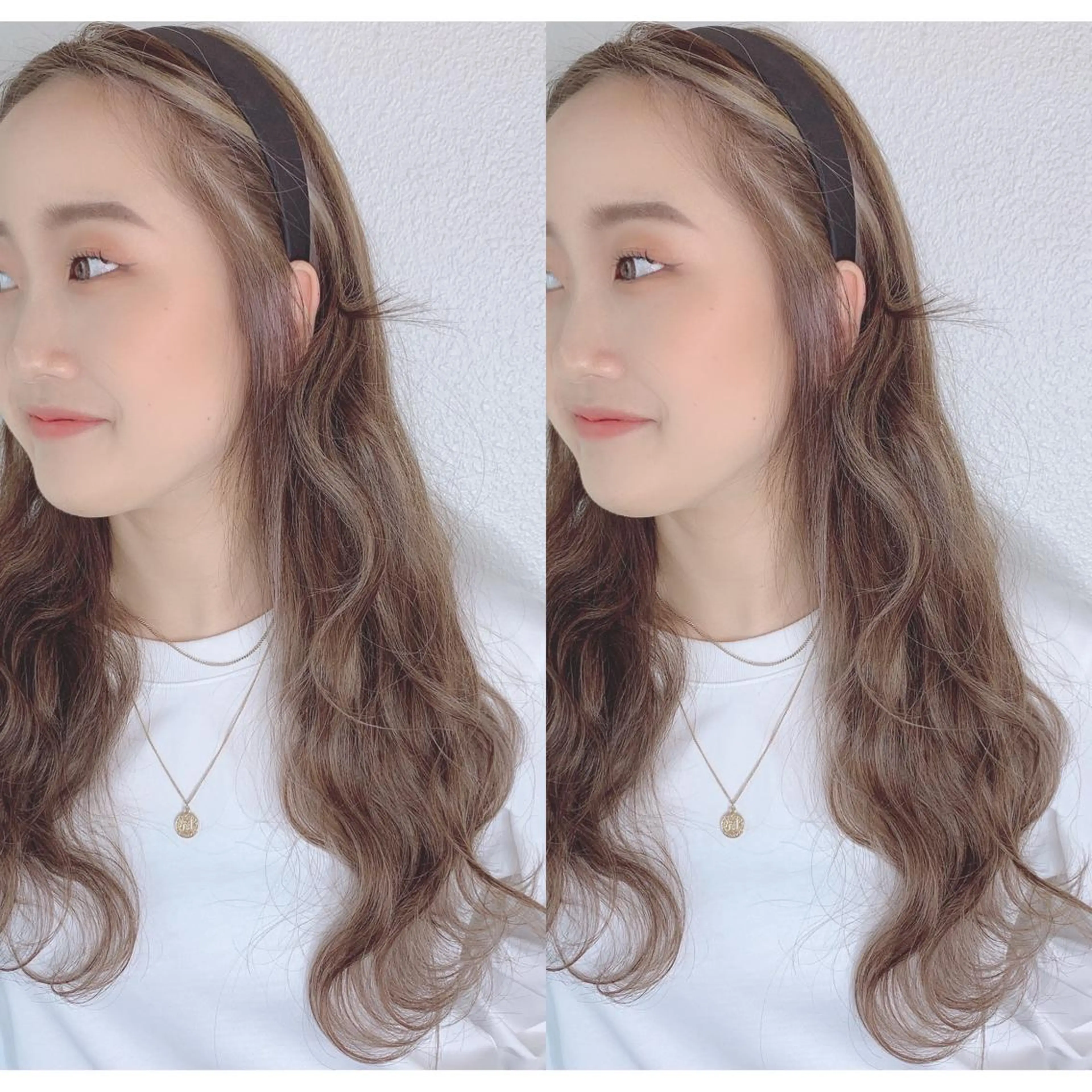 ミディアム カラー ハイライトカラー ハイライト ヘアカラー 似合わせ/ブリーチ カラー.岡田友仁のヘアスタイル