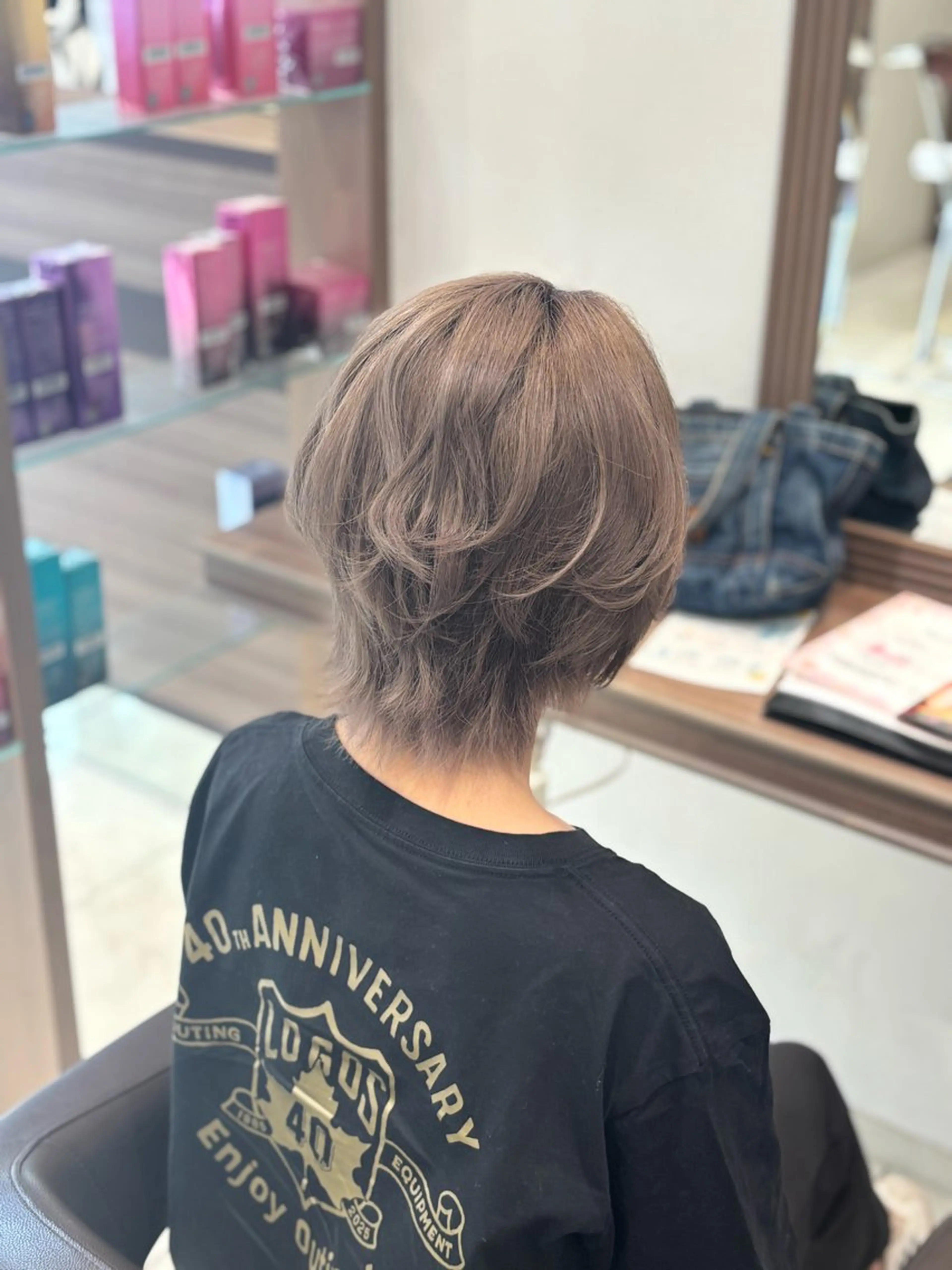 ショート カラー ヘアアレンジ 🌷ななか 🌷モデル募集中のヘアスタイル