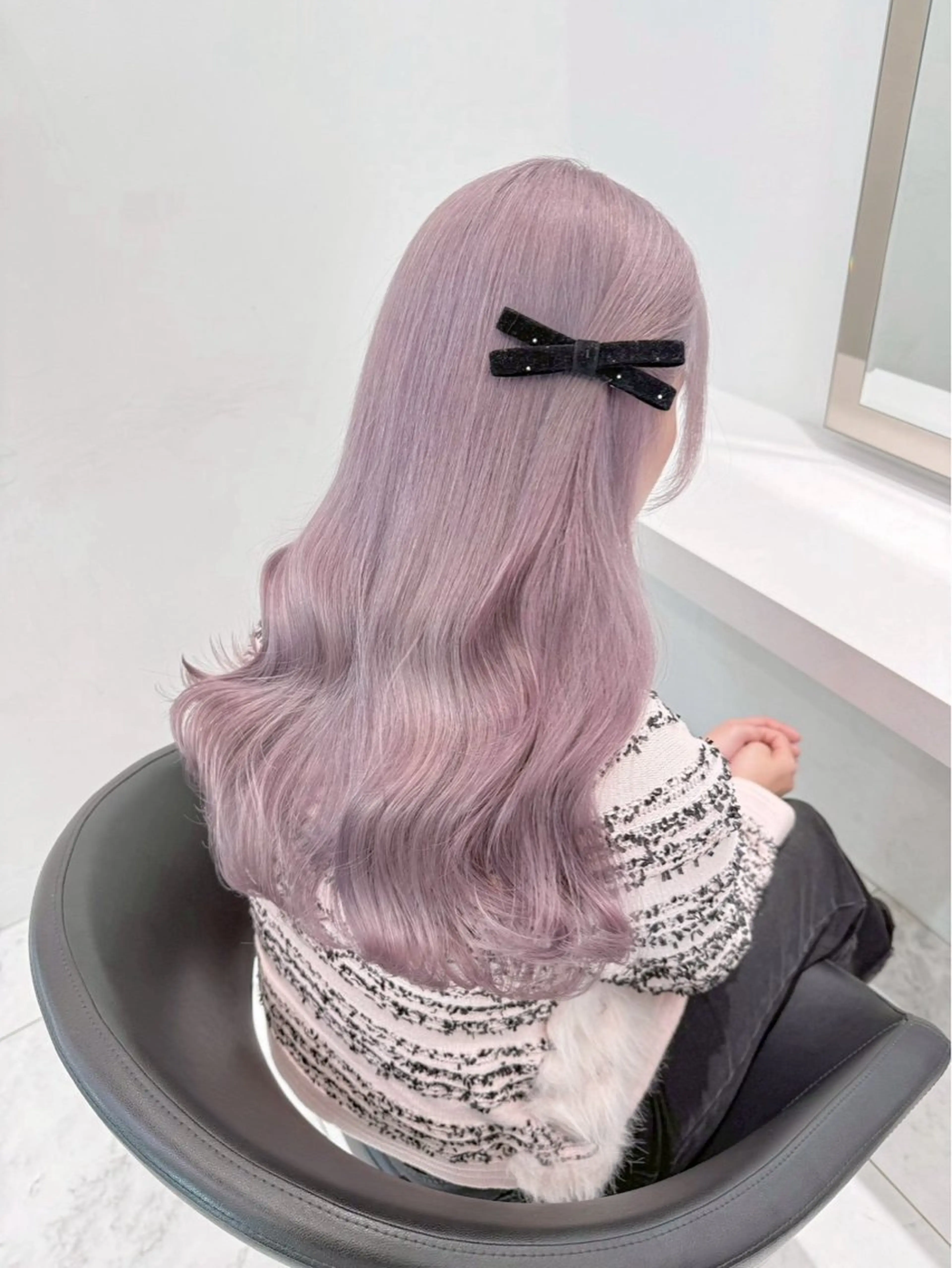 ロング カラー ブリーチ 透明感カラー ハイトーンカラー ヘアカラー ハイトーンカラー💞 くるみ🎀のヘアスタイル