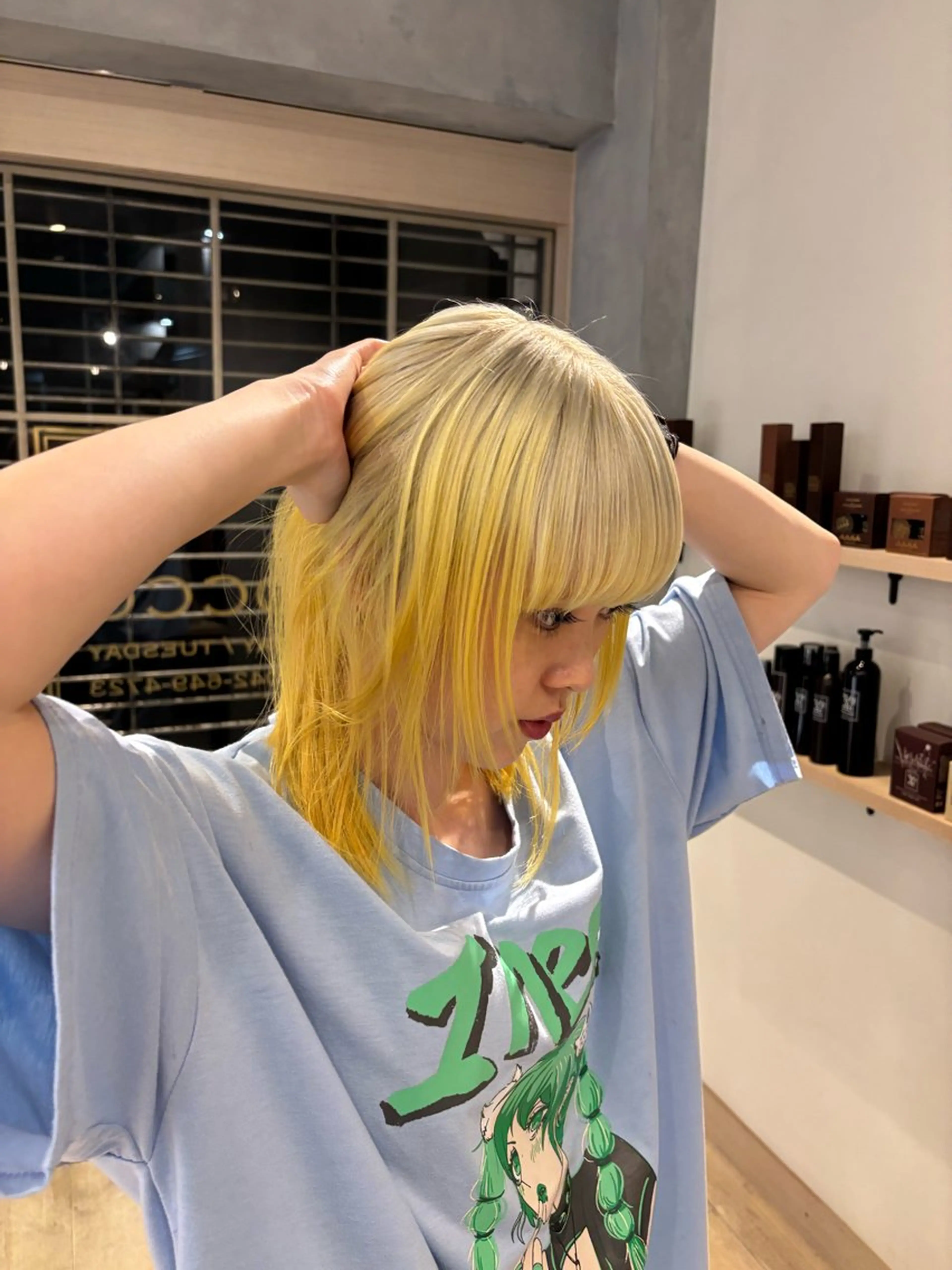 ミディアム ヘアカラー ROCCO east / りんなのヘアスタイル