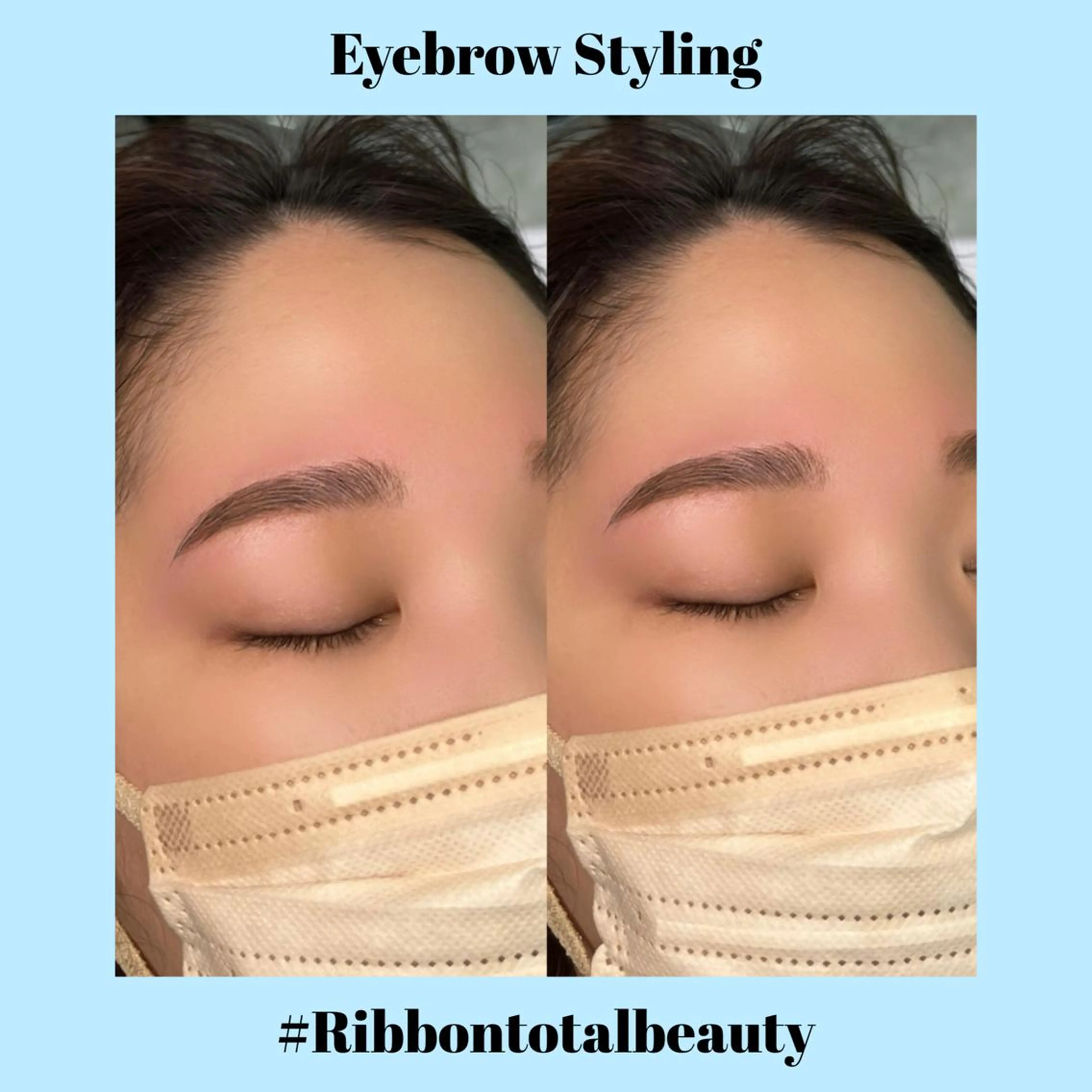 アイブロウ ワックス脱毛 その他(アイブロウ) Ribbon京都駅前店所属・KYOKO 🖤の眉毛・アイブロウイメージ