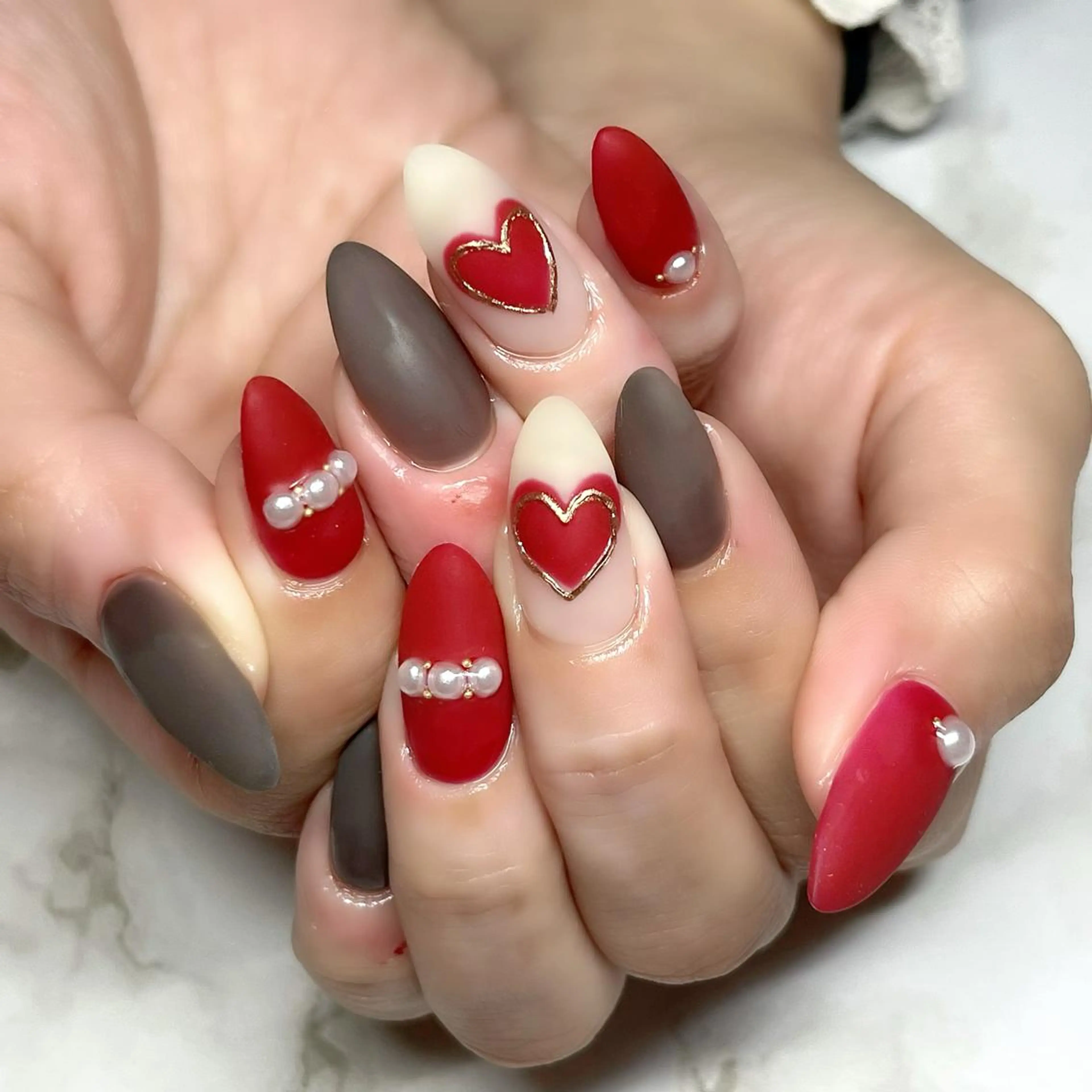 ネイル マットネイル RuxuryNail ／RiAnnaのネイルデザイン