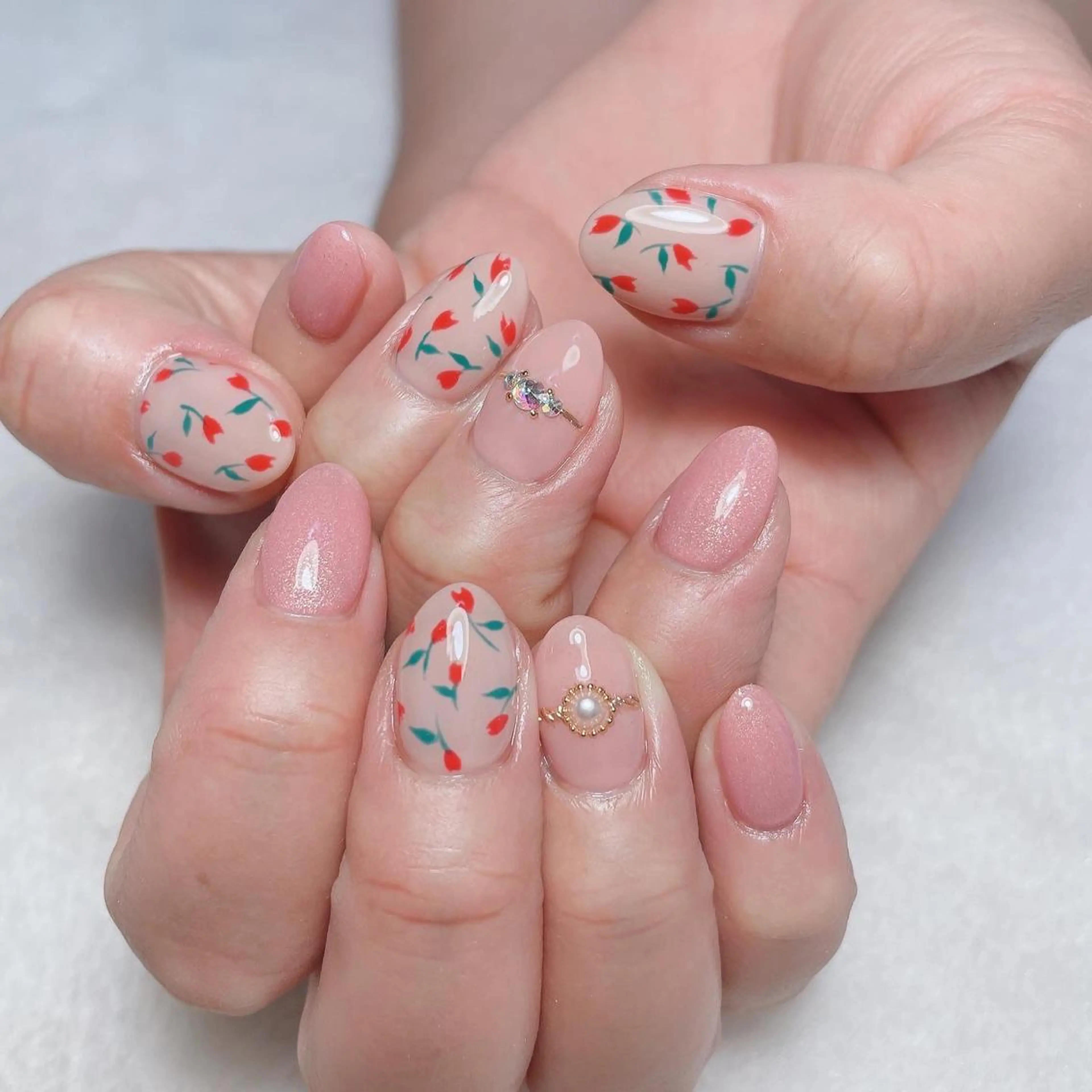 ネイル ハンドネイル kipinail 川﨑えりかのネイルデザイン