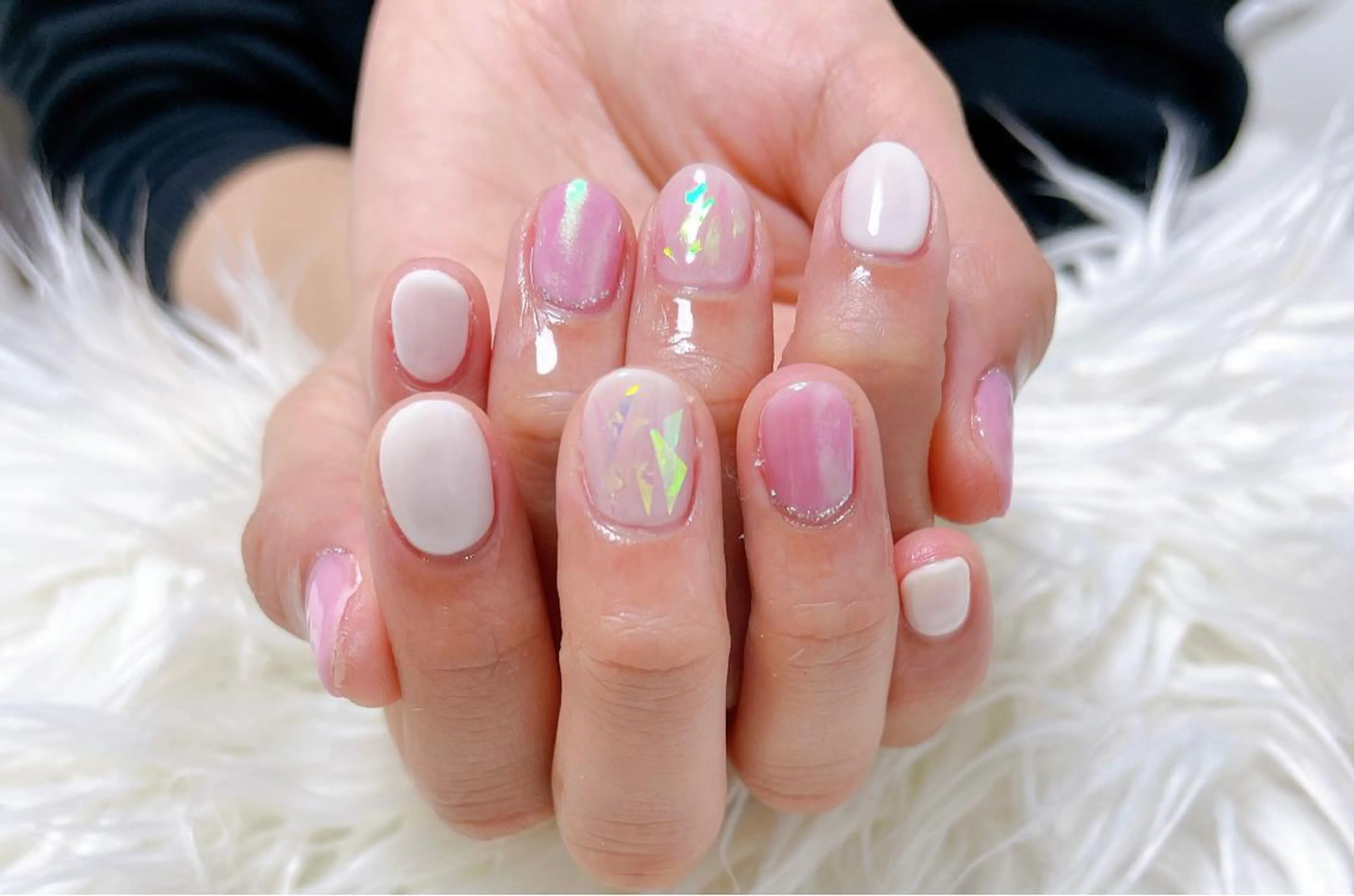 ショート ハンドネイル 松田 由真のネイルデザイン