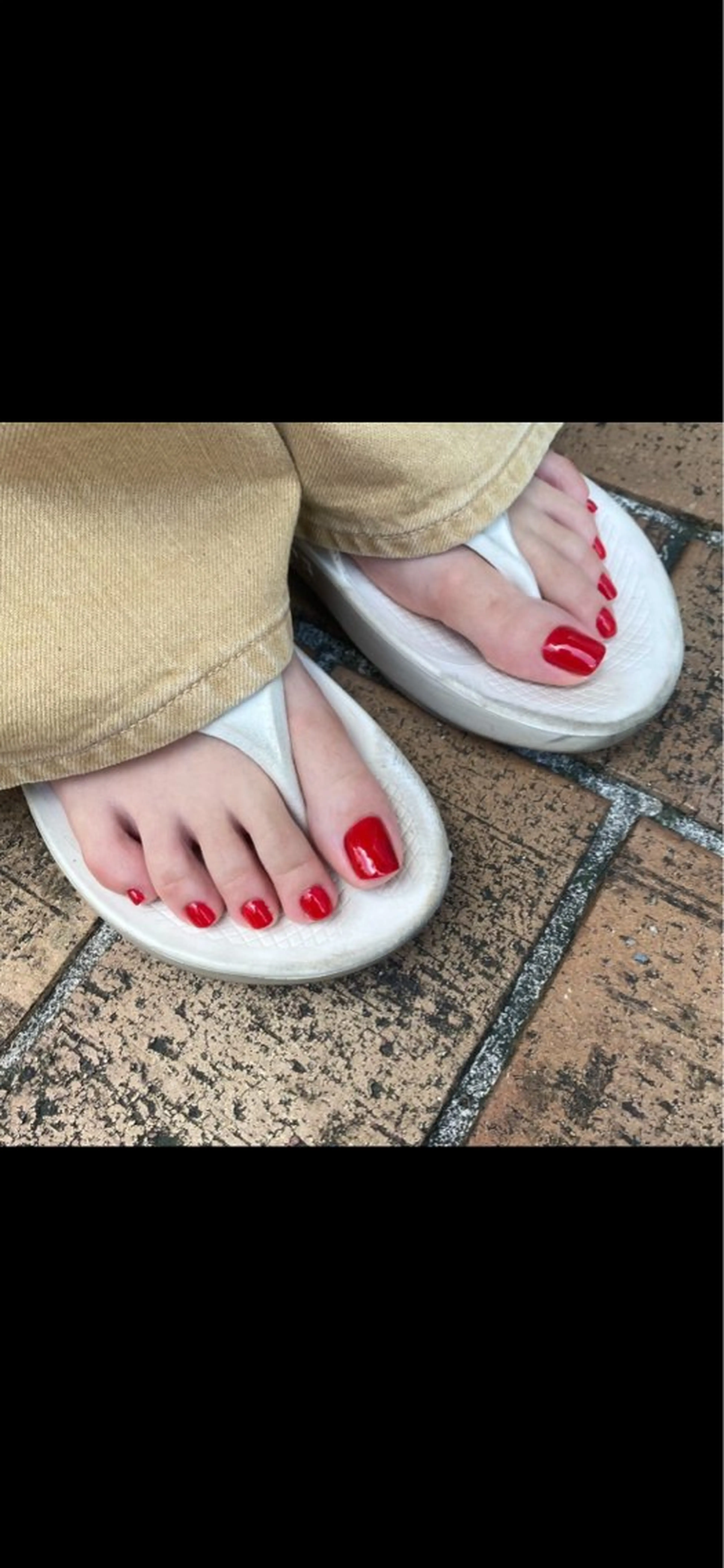 ネイル フットネイル ワンカラーネイル nail salon Vian YUIのネイルデザイン