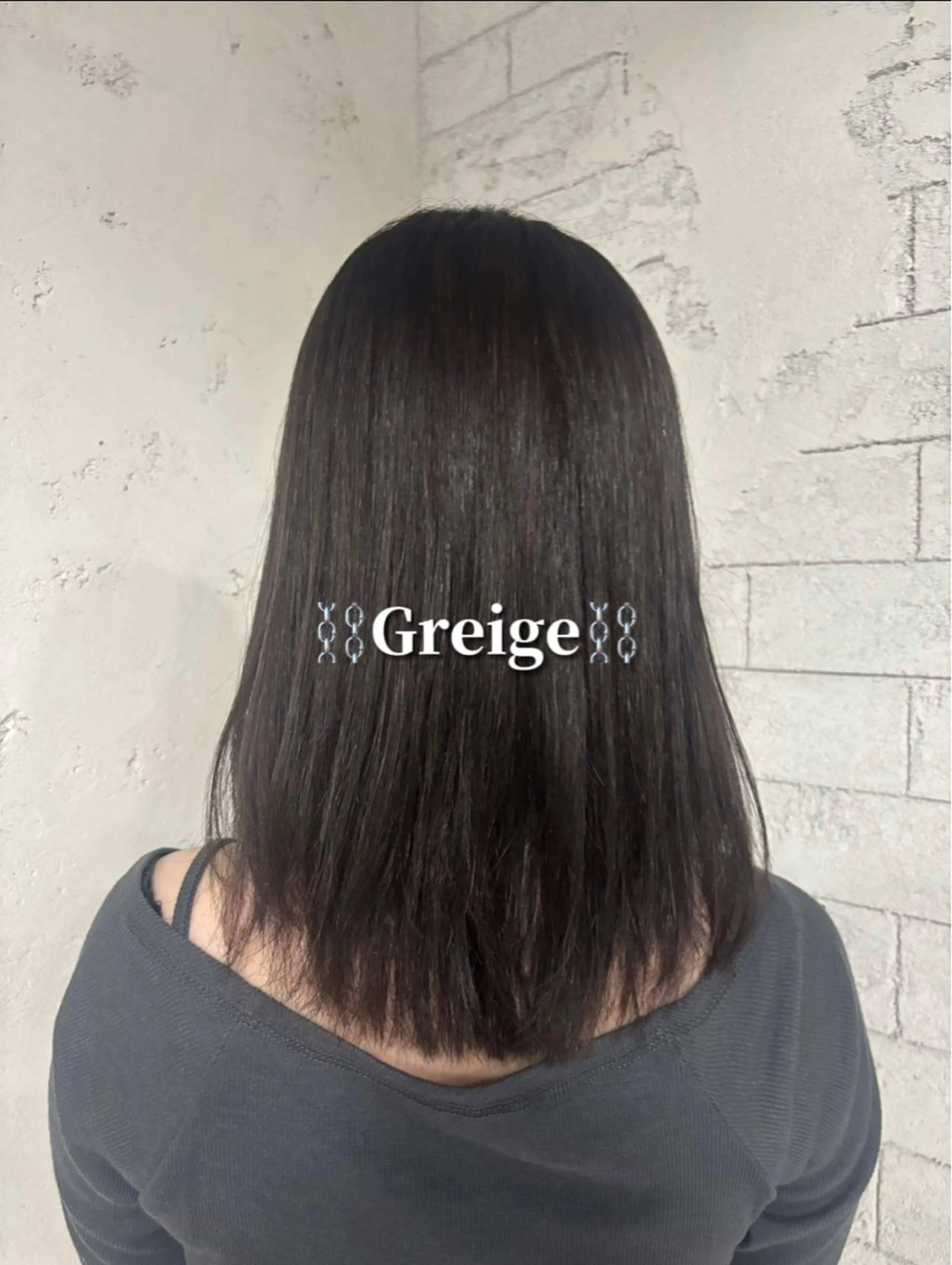 ミディアム カットモデル募 集🩵AYAKA🩵のヘアスタイル