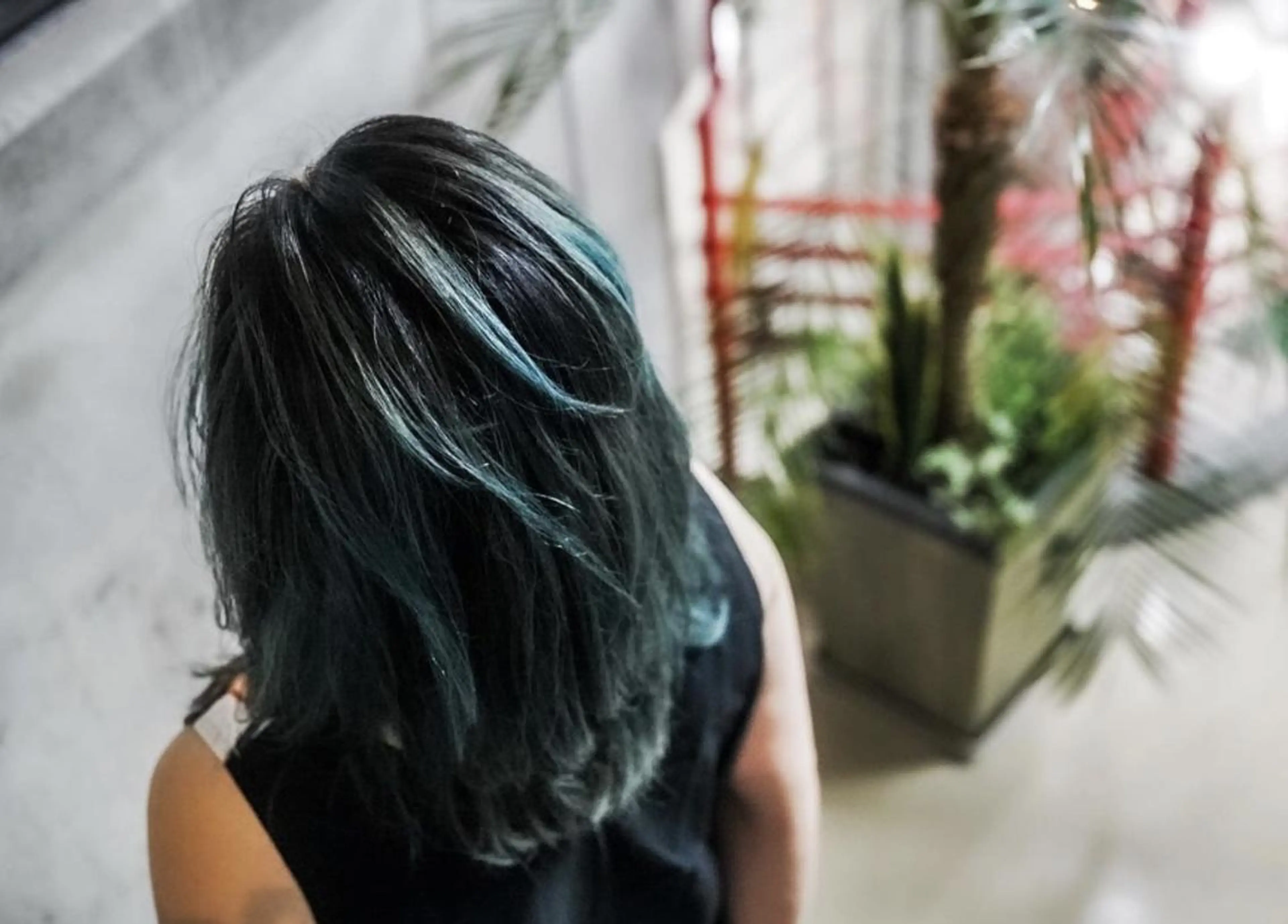 ロング 髪質改善 レイヤーカット 似合わせカット トリートメント 安藤悠里/ハイトーン /デザインカラーのヘアスタイル