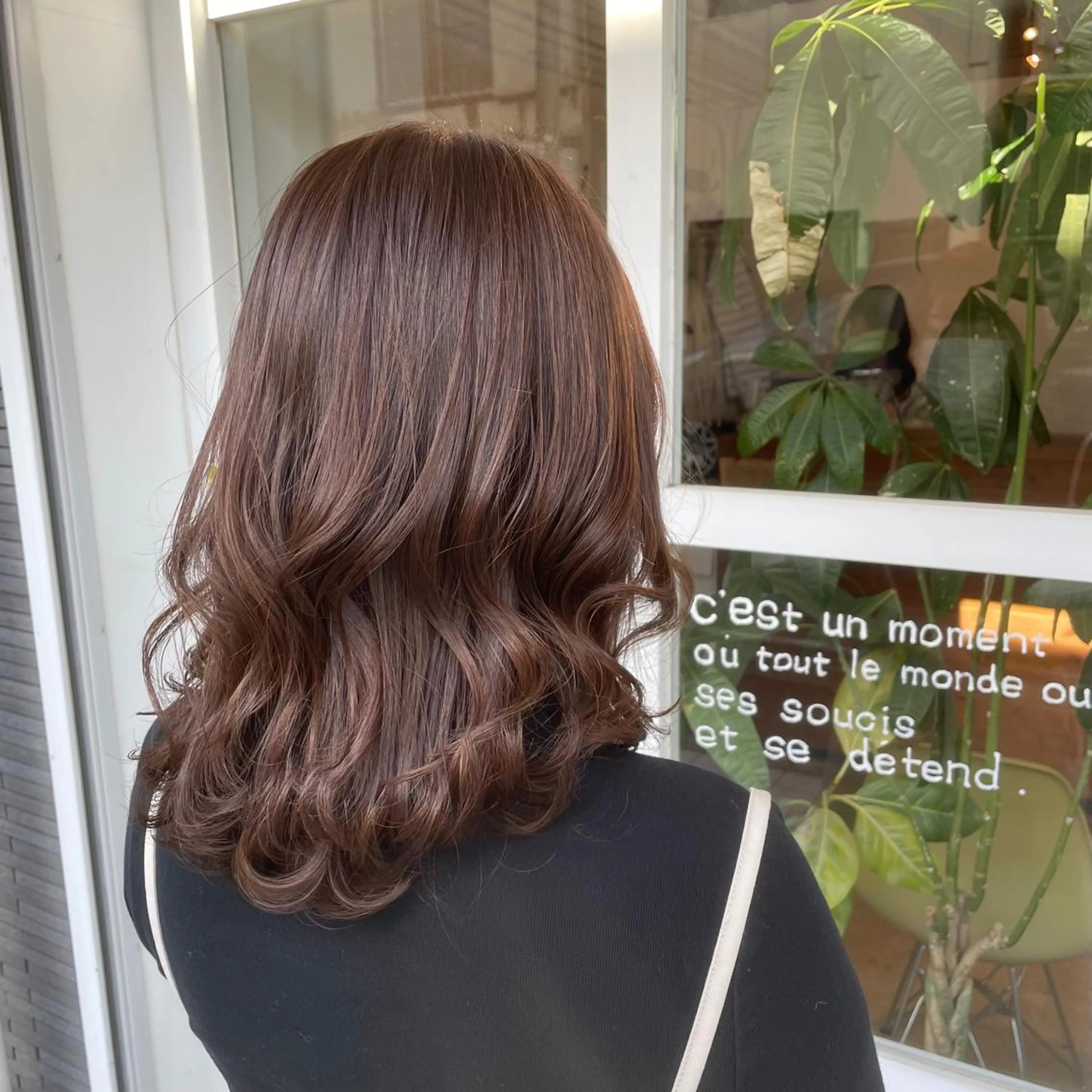 セミロング 🌱ますだ ふうか🌱のヘアスタイル