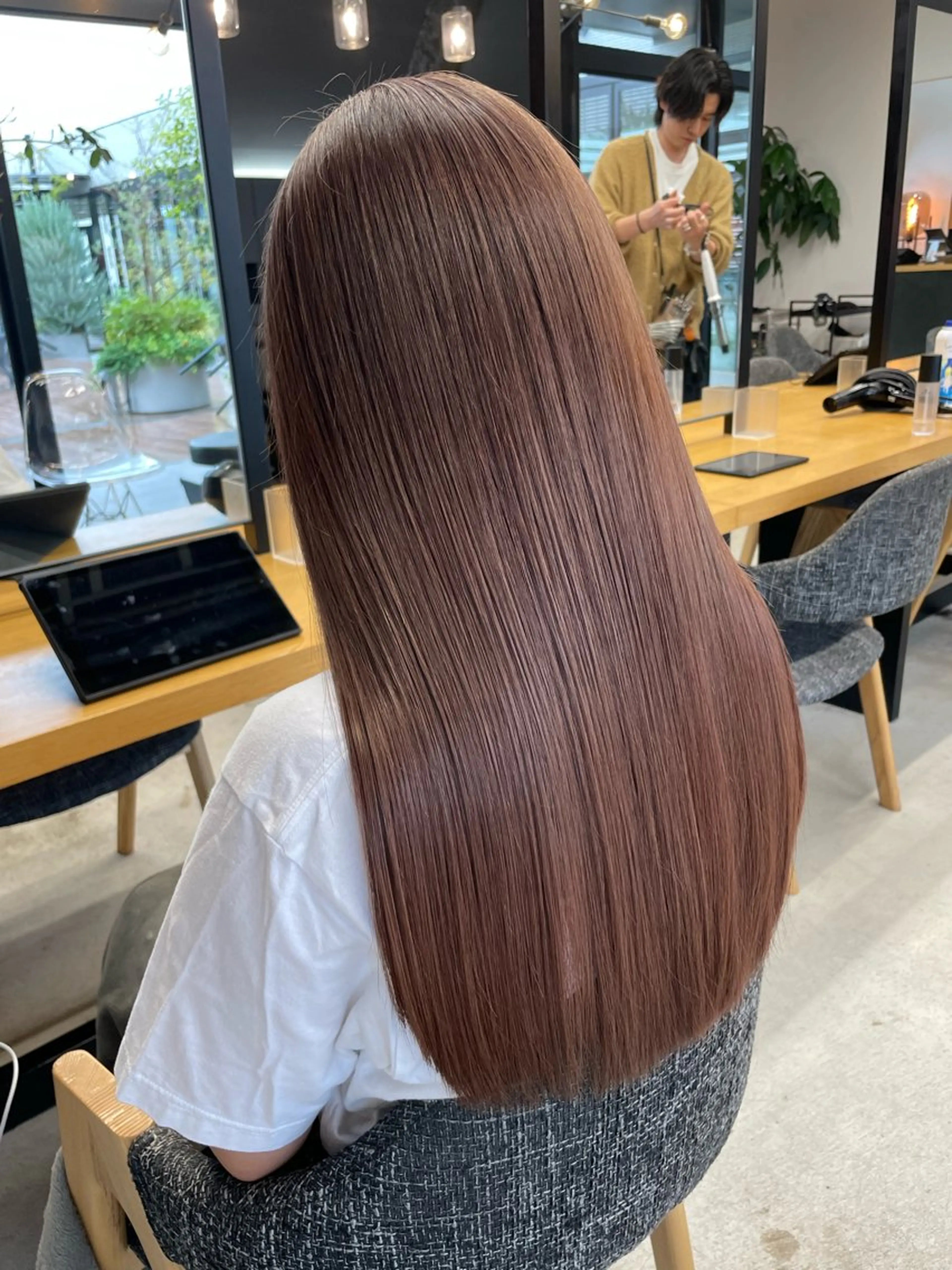 ロング カラー 髪質改善 トリートメント クドウレイ fifth渋谷のヘアスタイル