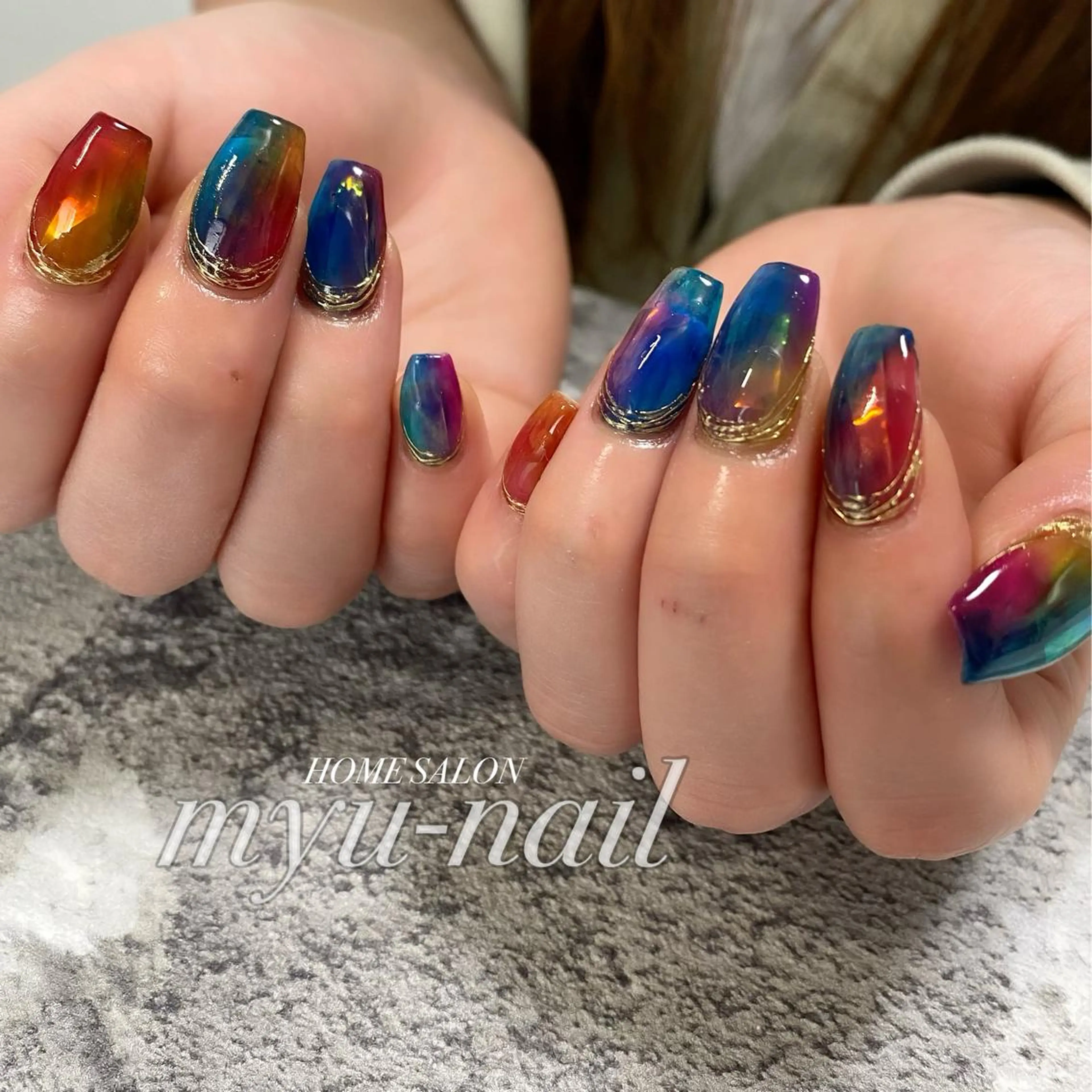 ネイル ホームサロン myu-nailのネイルデザイン