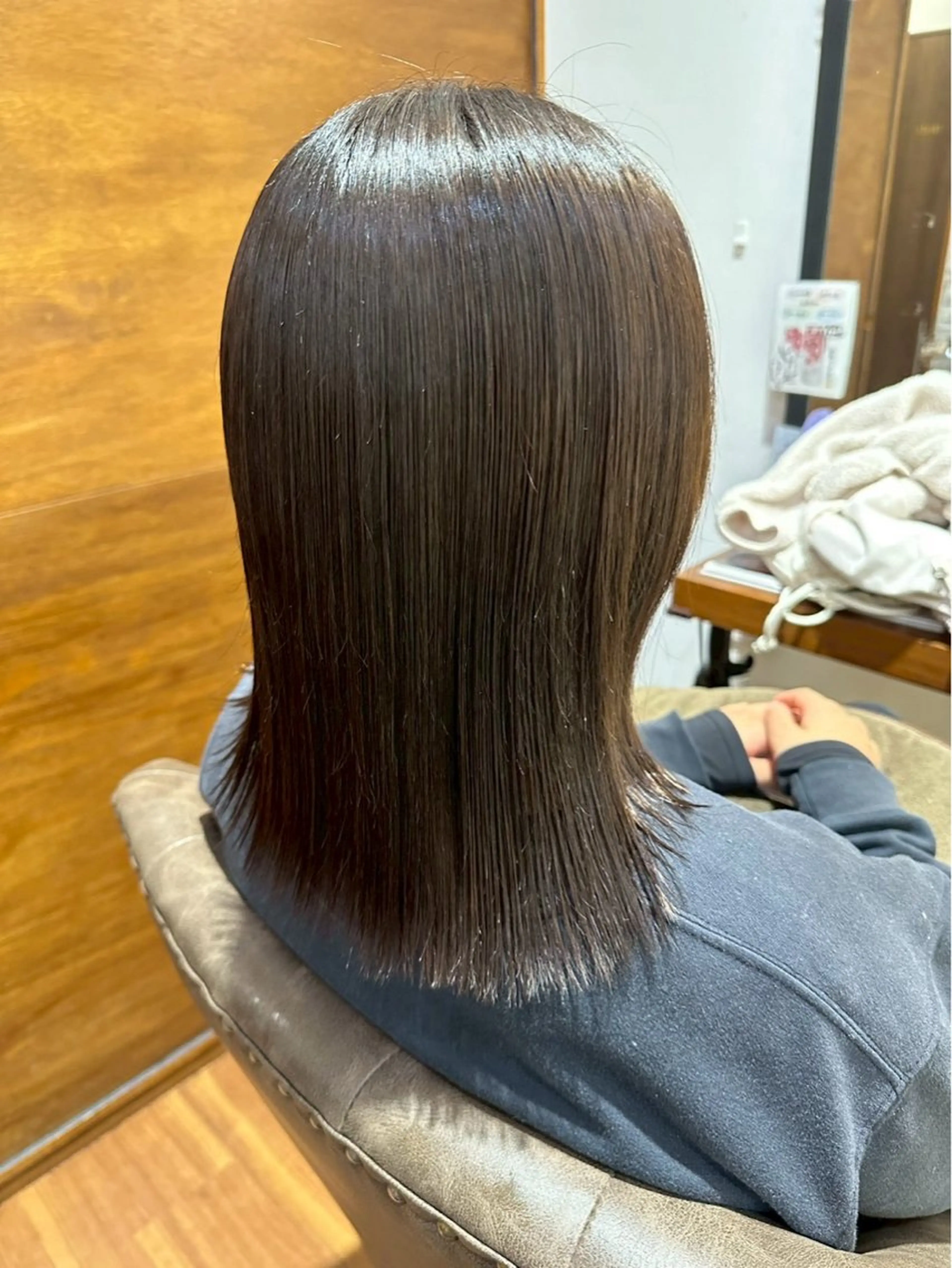 ミディアム 伴 星来のヘアスタイル