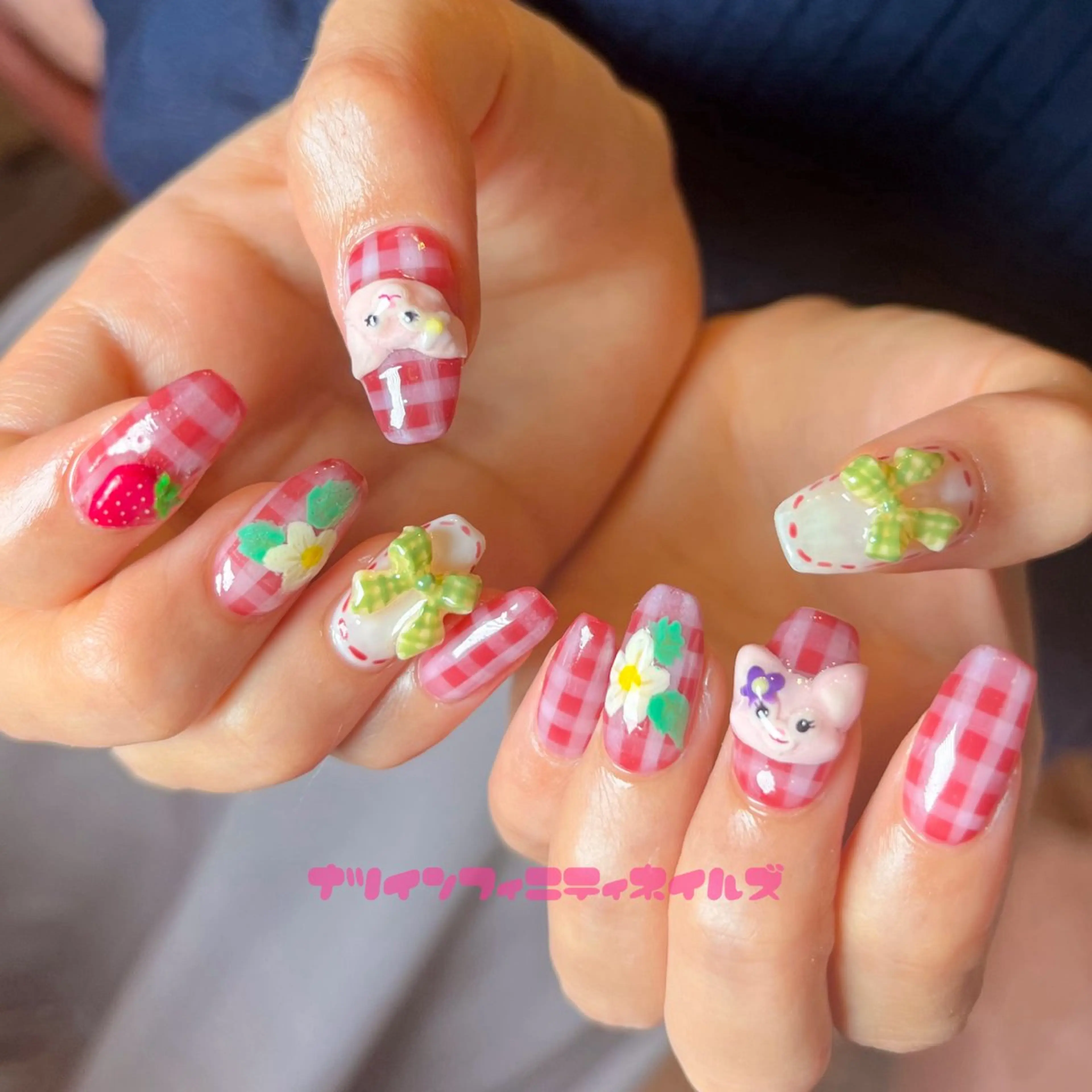 ネイル ハンドネイル ハンドケア ナツインフィニティ ネイルズ(なつ)のネイルデザイン