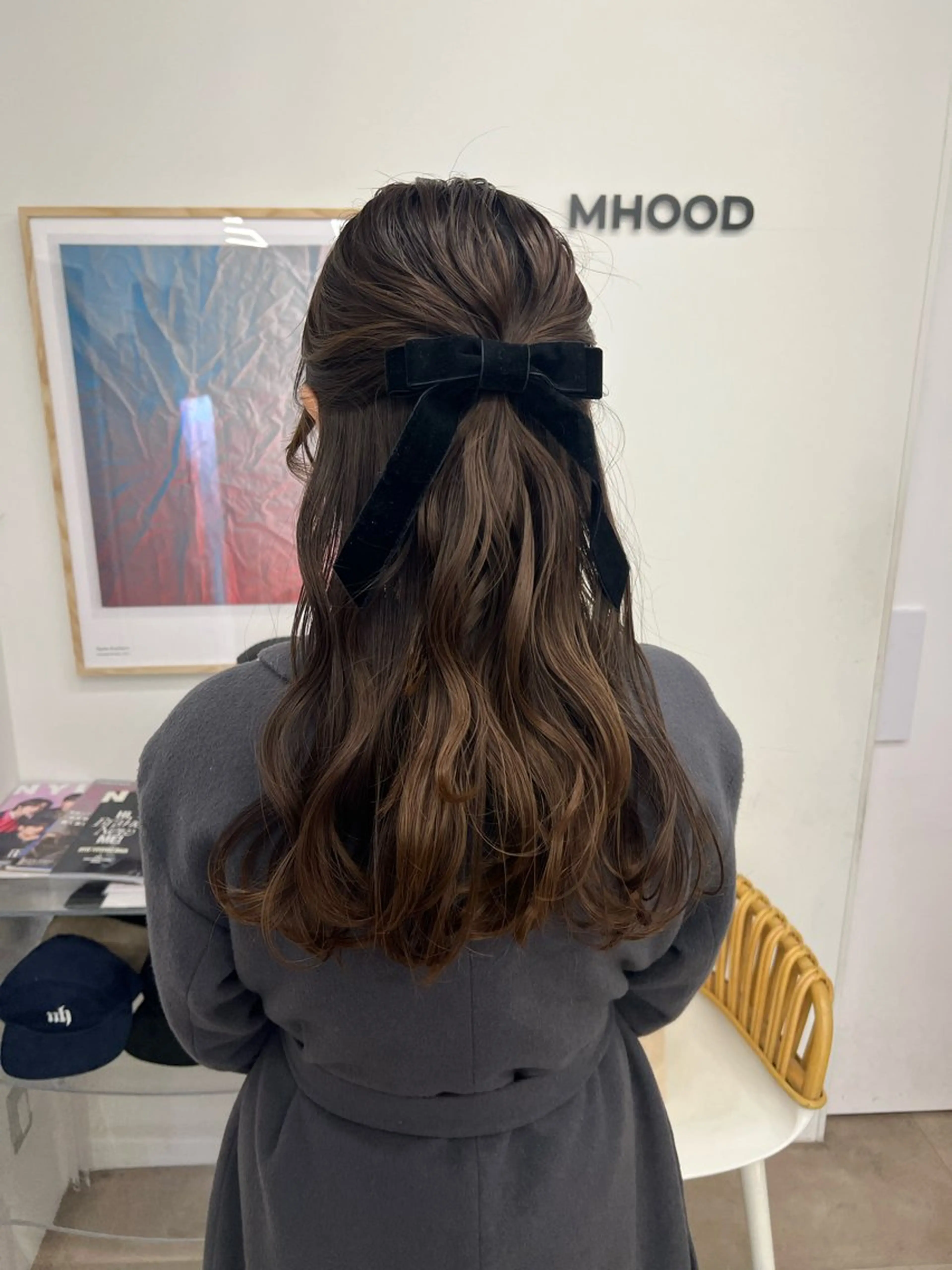 ヘアアレンジ ヘアセット アレンジ/ブラウン カラー HARU🕯のヘアスタイル