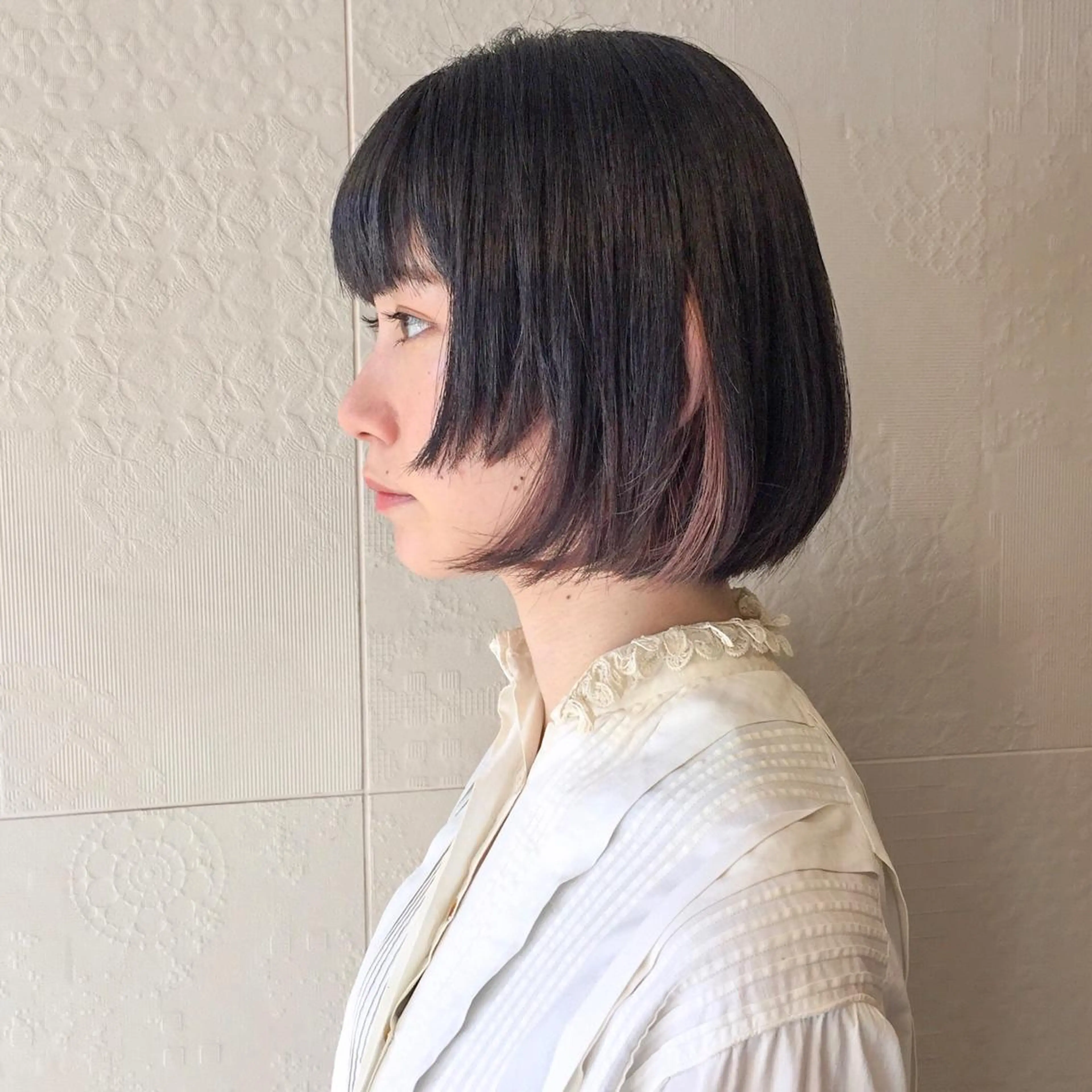 ショート カラー 長井 美佳のヘアスタイル