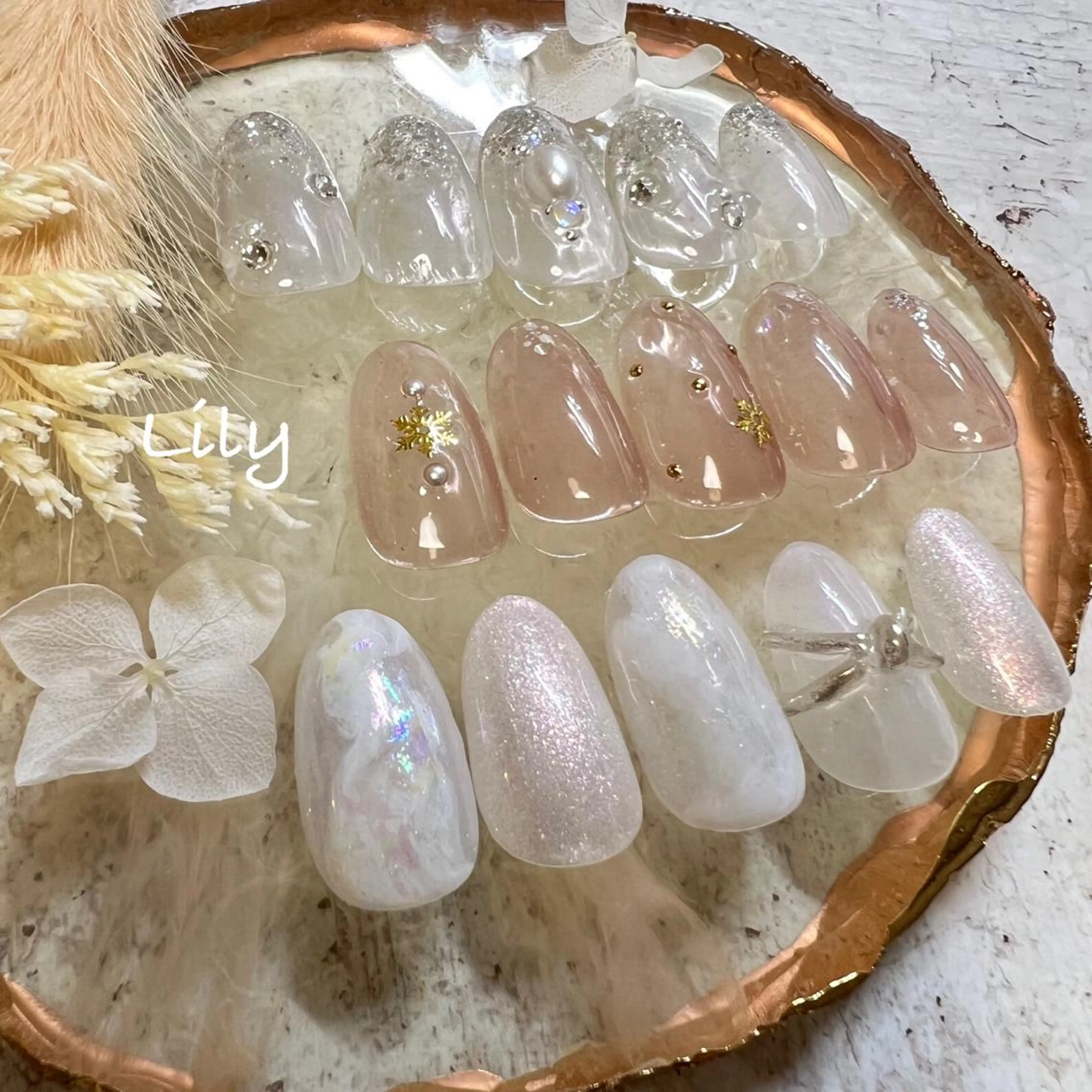 ネイル ハンドネイル Lily*nail 🌻Mii🌻のネイルデザイン