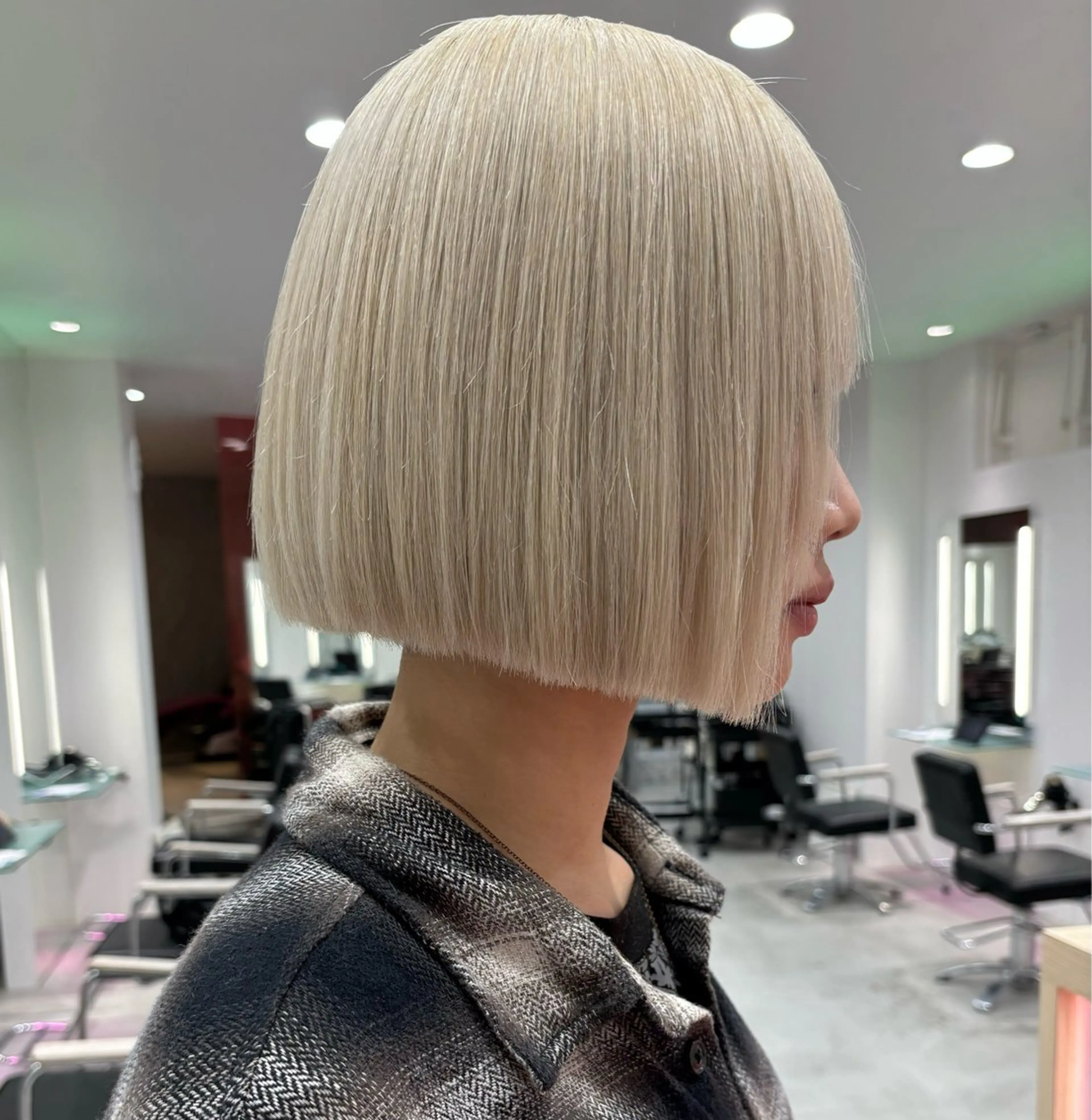 ショート カラー メンズカット ボブ/米崎駿也のヘアスタイル