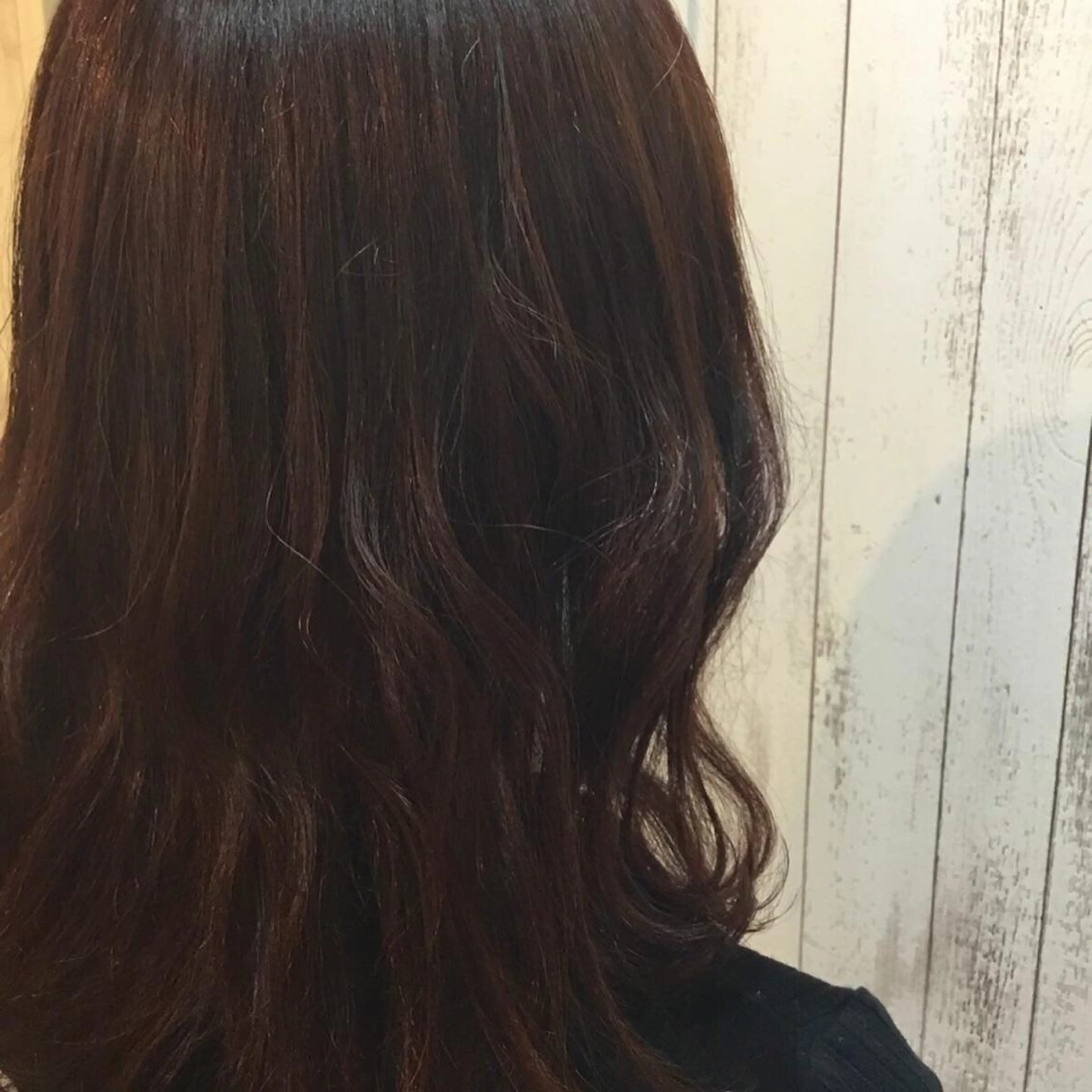 セミロング カラー embrace エンブレイスのヘアスタイル