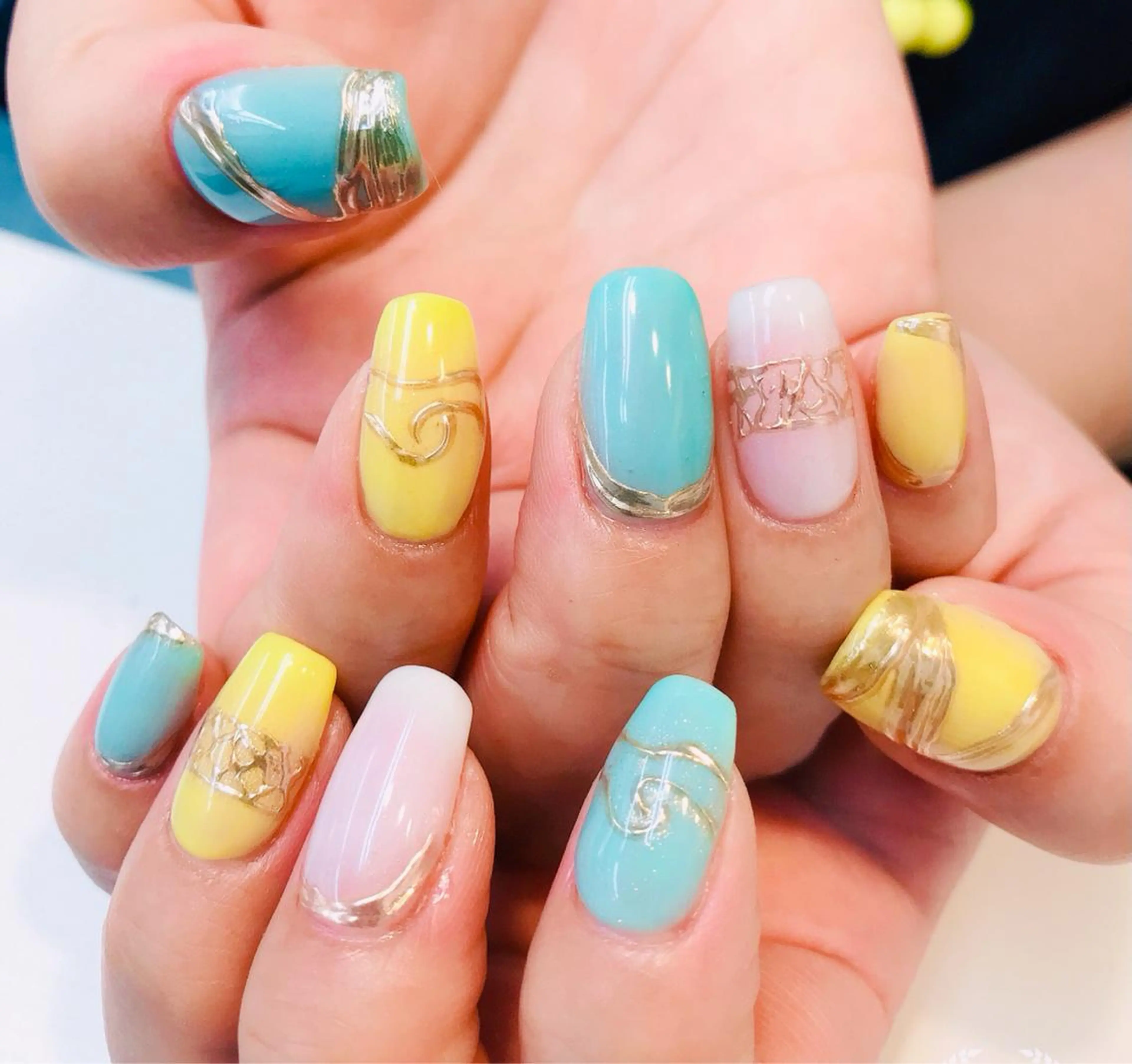 ネイル 夏ネイル vimore ネイルサロンのネイルデザイン