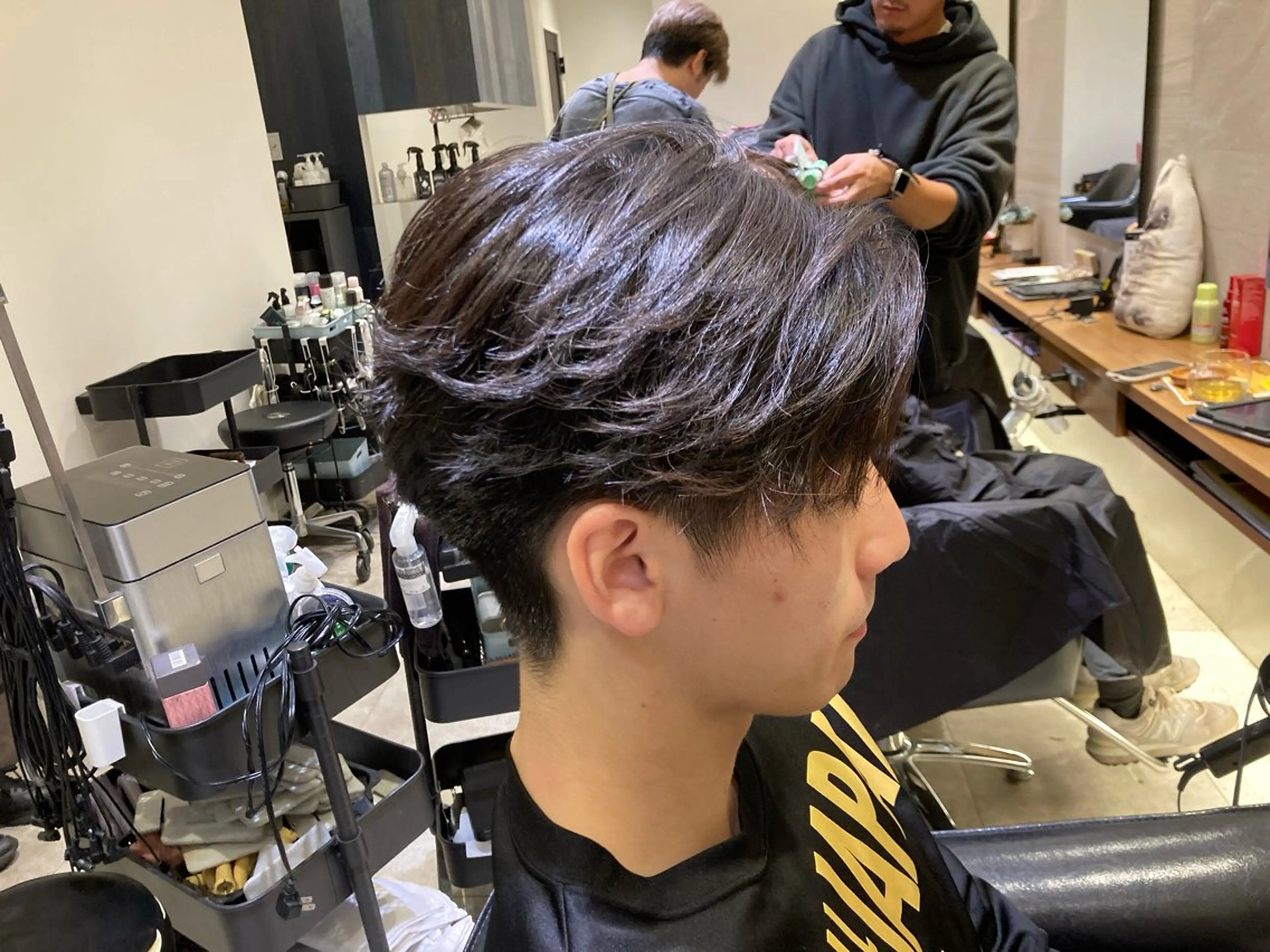 メンズ フェザーパーマ メンズパーマ 男のスタイル革命 健太郎✂︎のヘアスタイル
