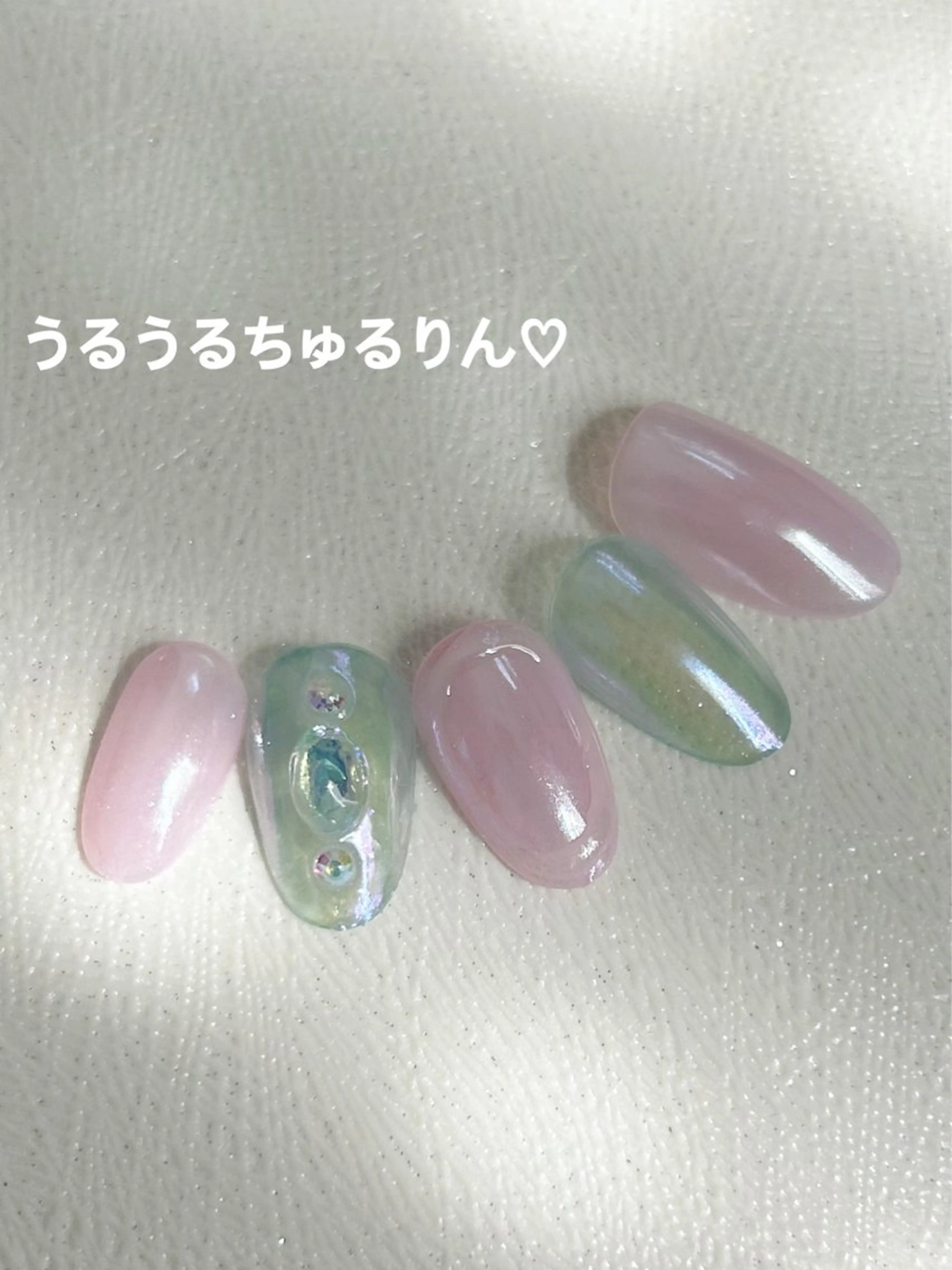 ネイル ショートネイル ハンドネイル わたびき えりこのネイルデザイン