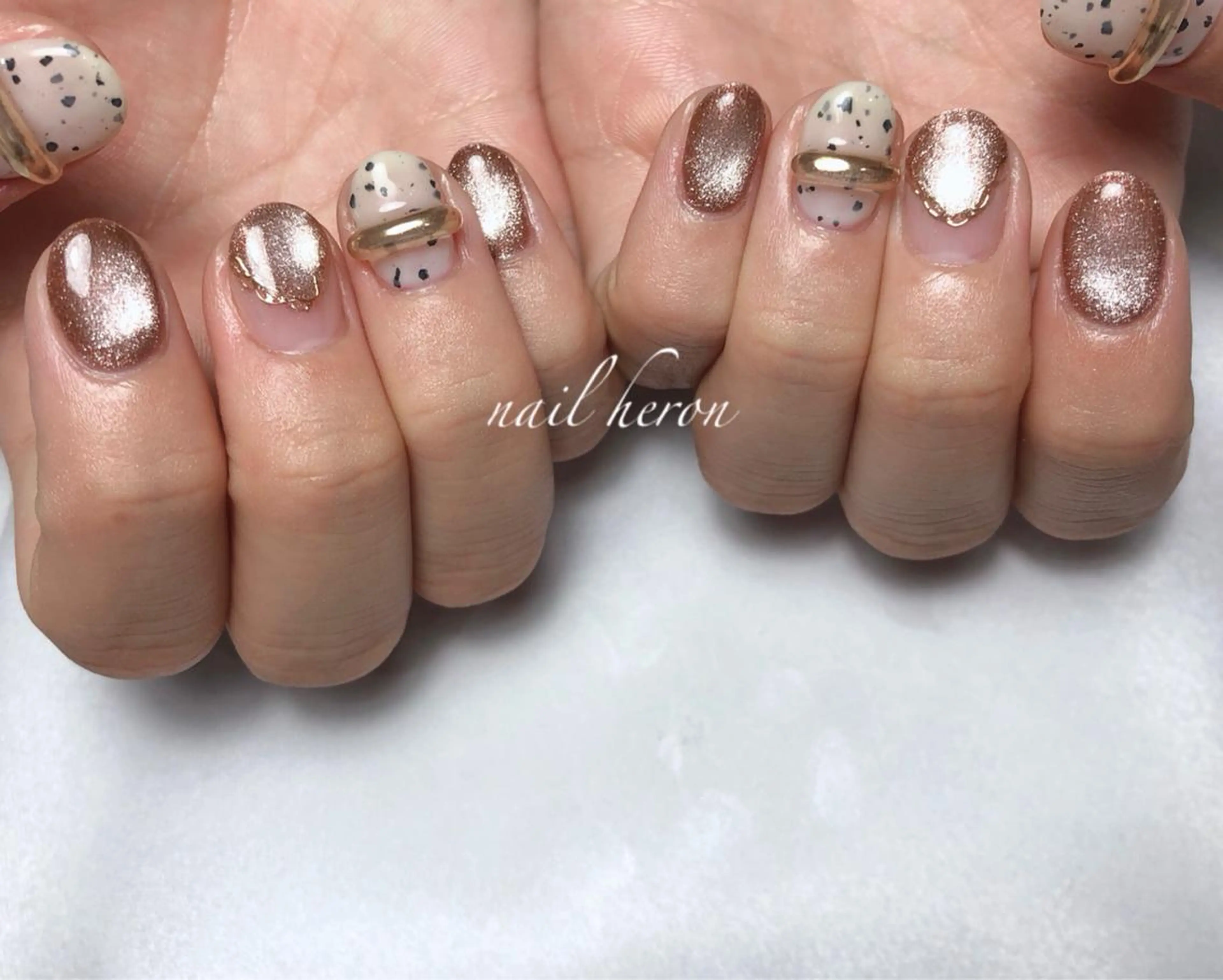 ネイル ハンドネイル nail heron所属・saki_ nail heronのネイルデザイン