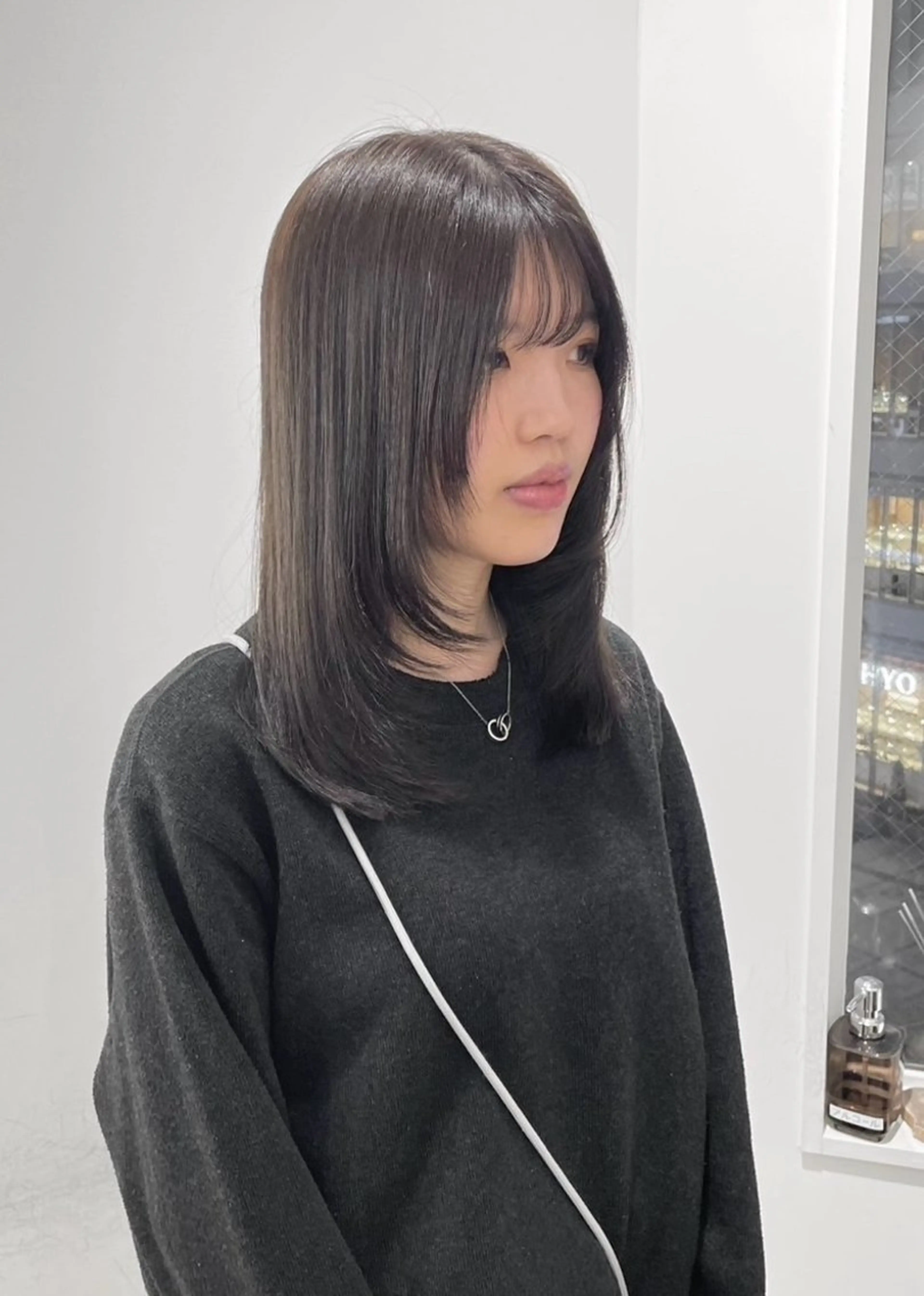 ミディアム レイヤーカット 新宿⋆✦ Maoのヘアスタイル
