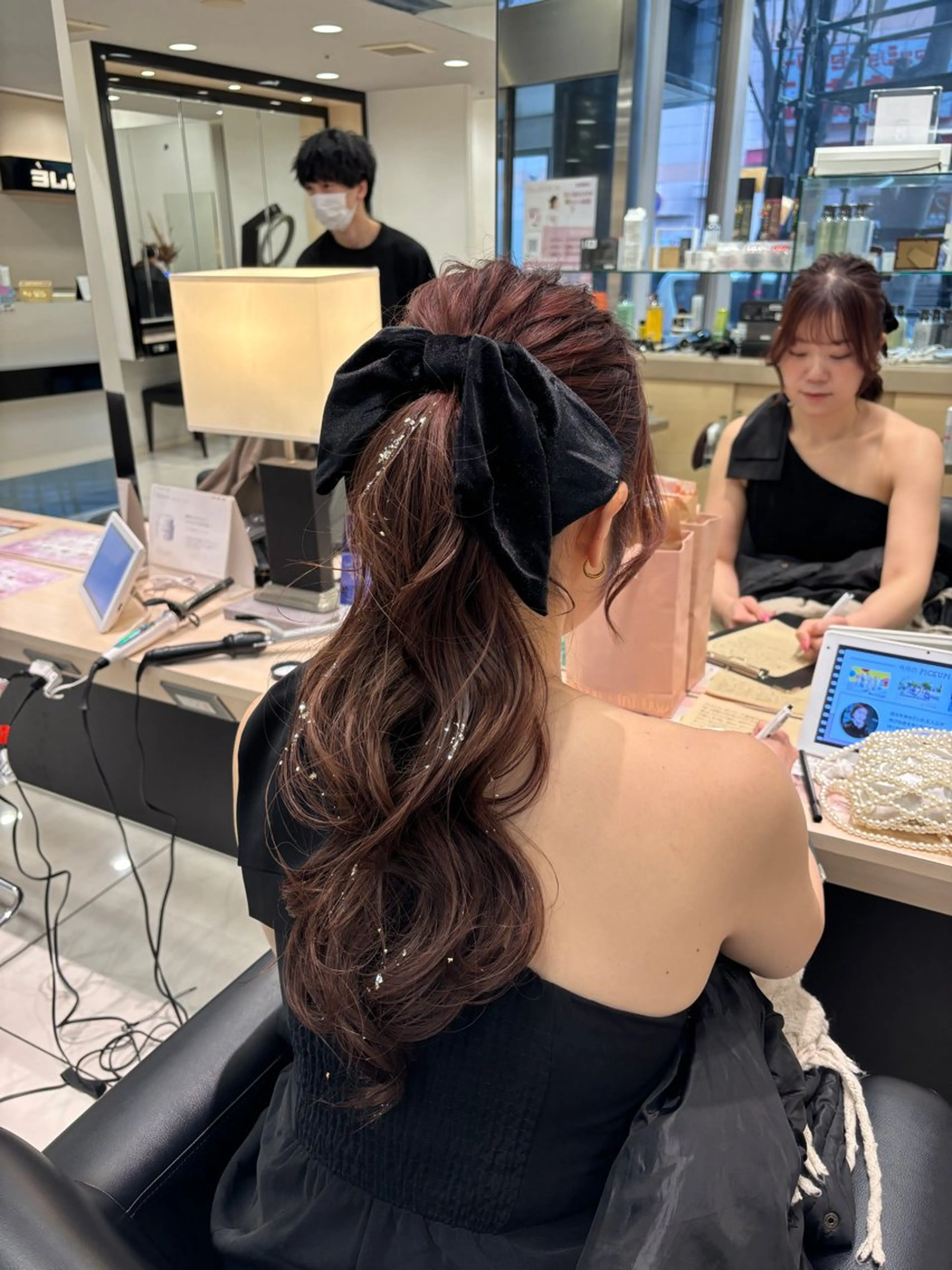 🌷特別な日に🌷ヘアアレンジ🫶🏻の写真