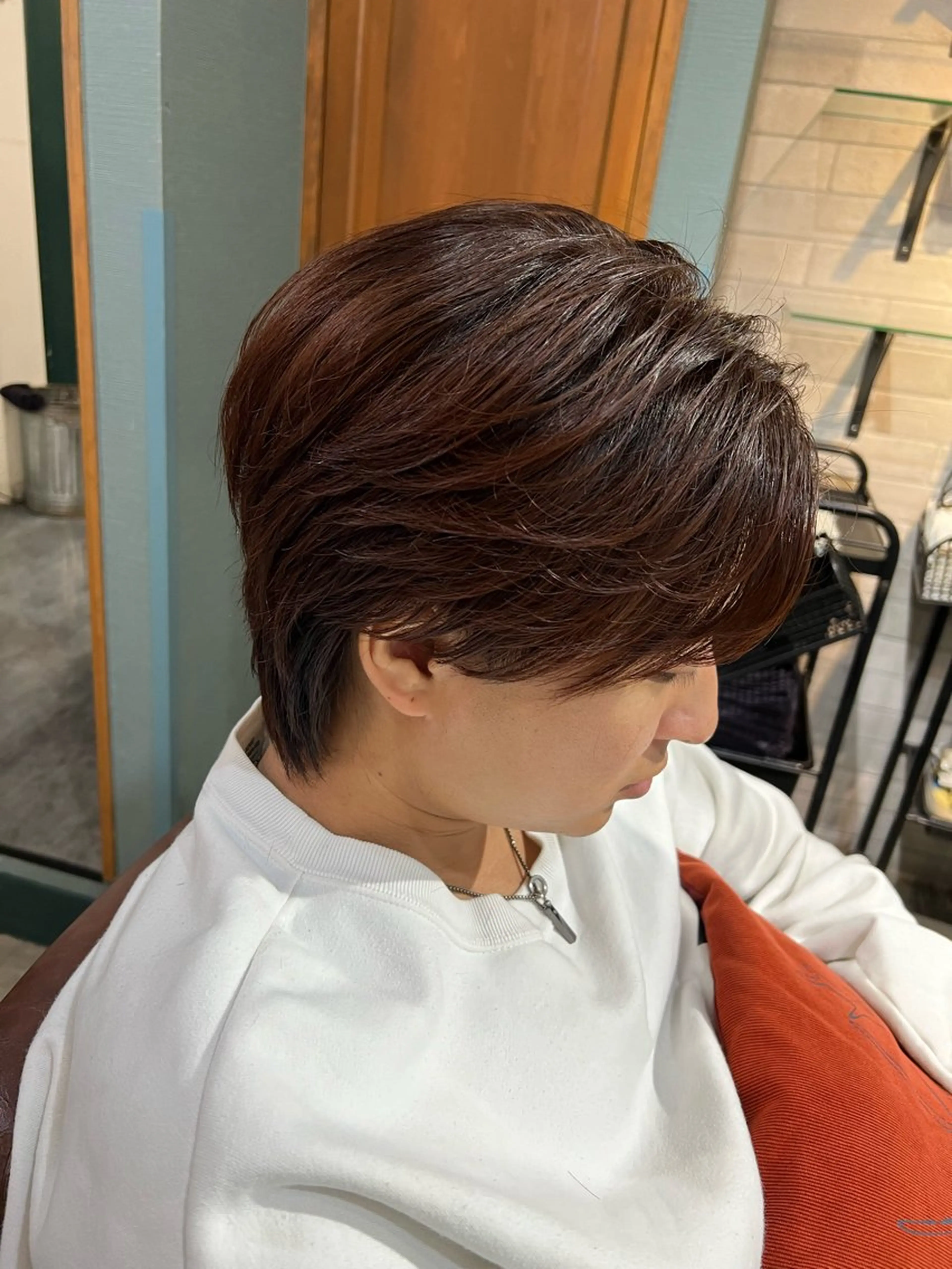 メンズ 鎌田 輝のヘアスタイル