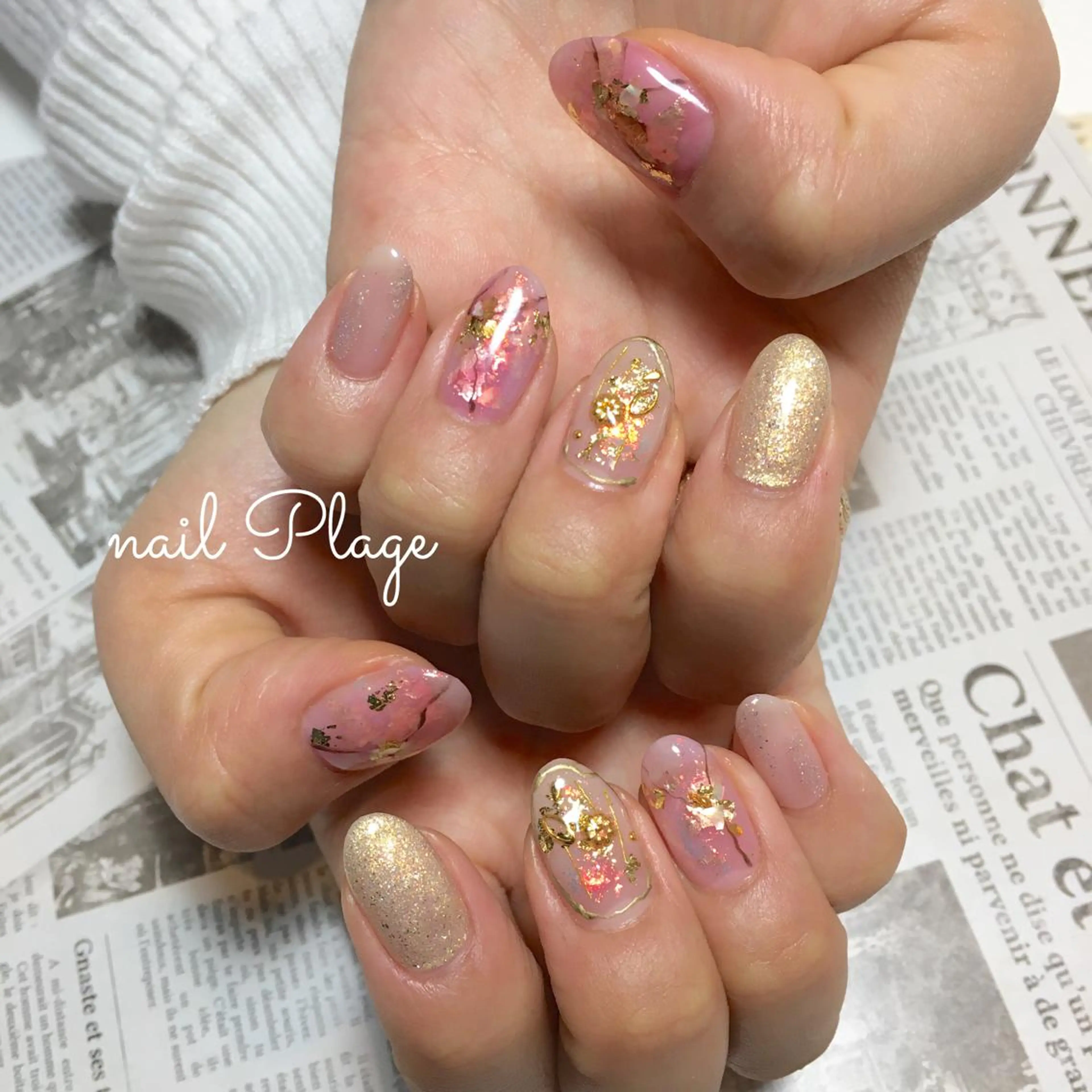 ネイル nail Plage Imai kanaのネイルデザイン