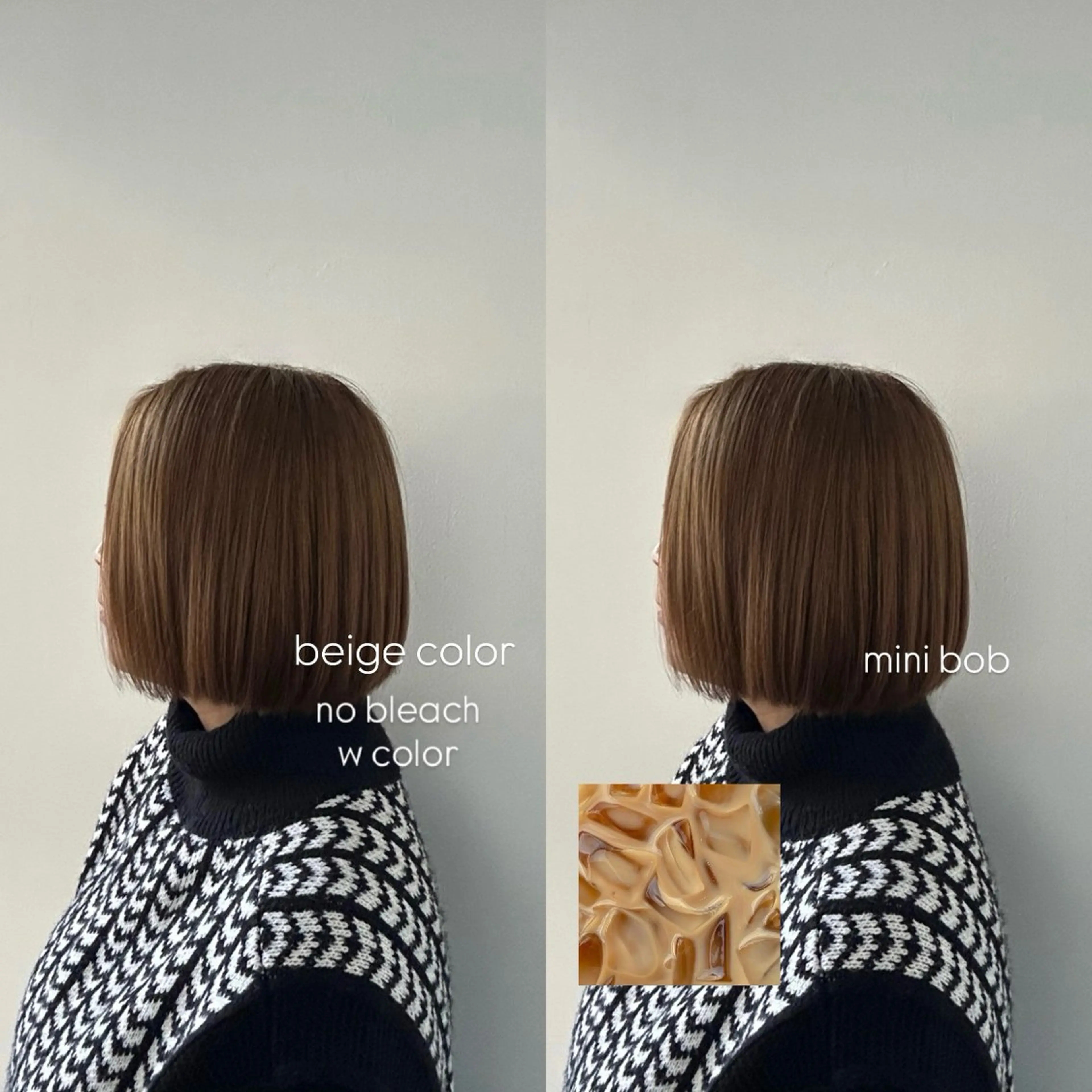 ショート カラー ヘアカラー 松井 詩織のヘアスタイル